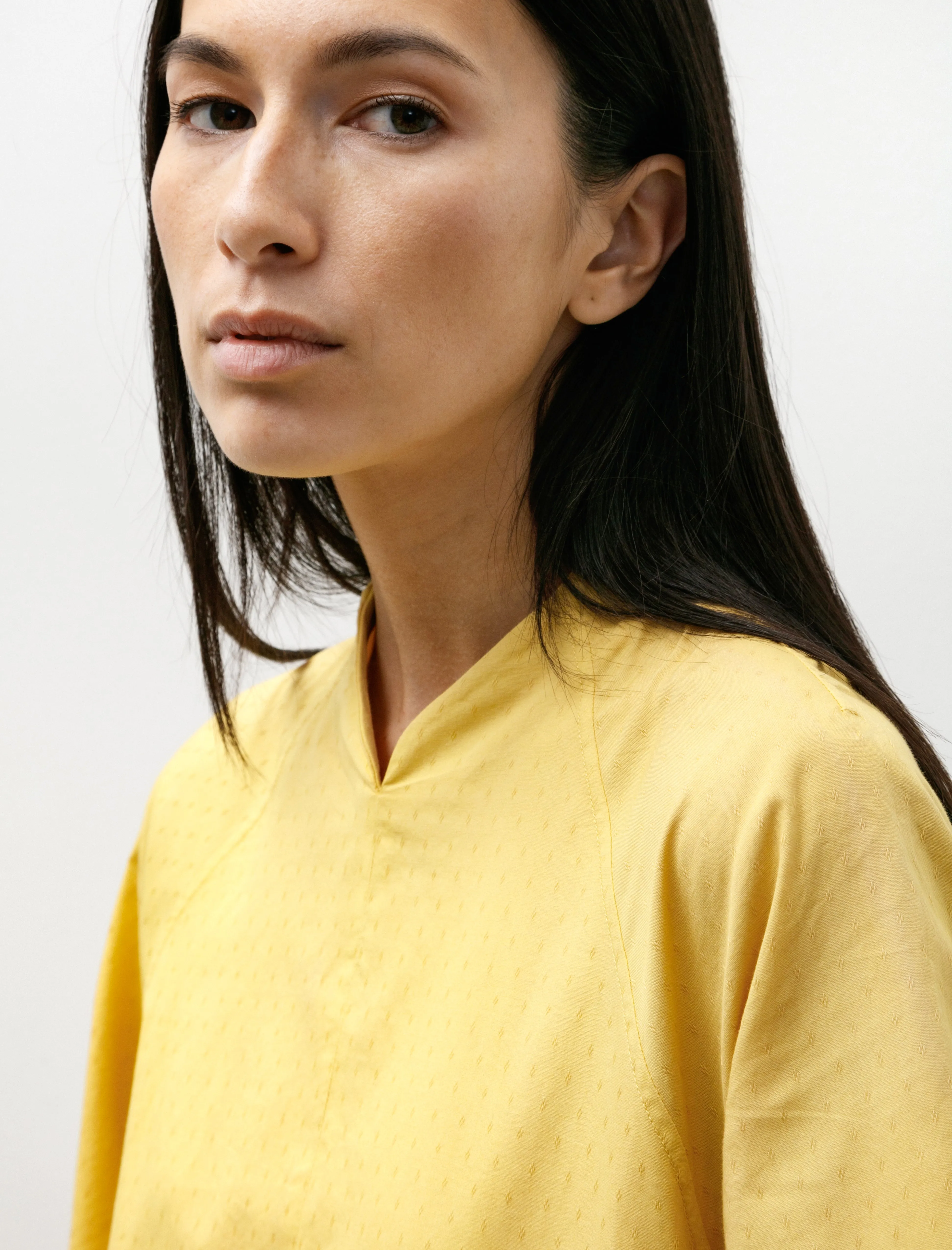 Raglan Gathered Dress Daffodil sold by SHOP NEIGHBOR product image thumbnail 3