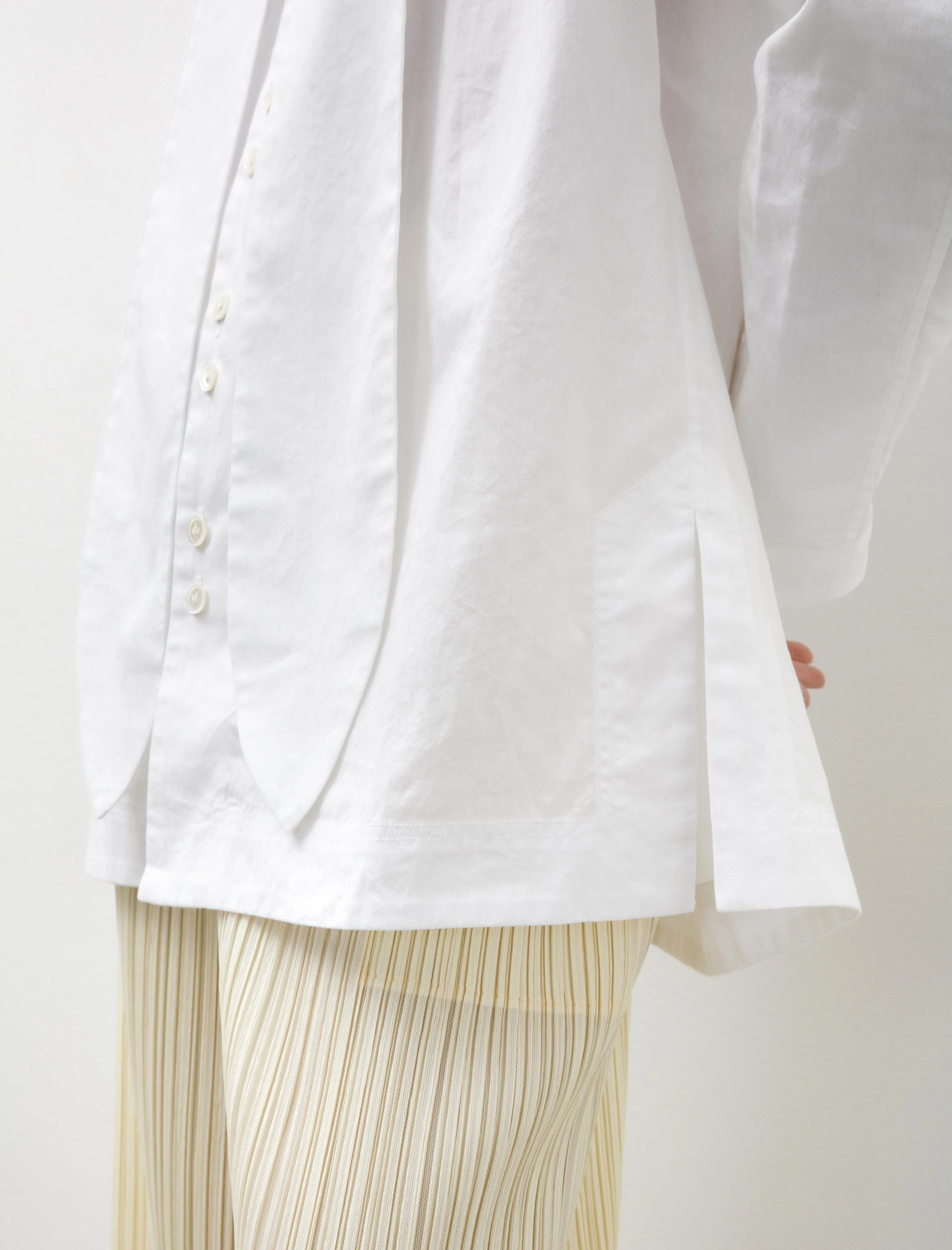 Scarf Neck Shirt Pearl sold by SHOP NEIGHBOR product image thumbnail 3