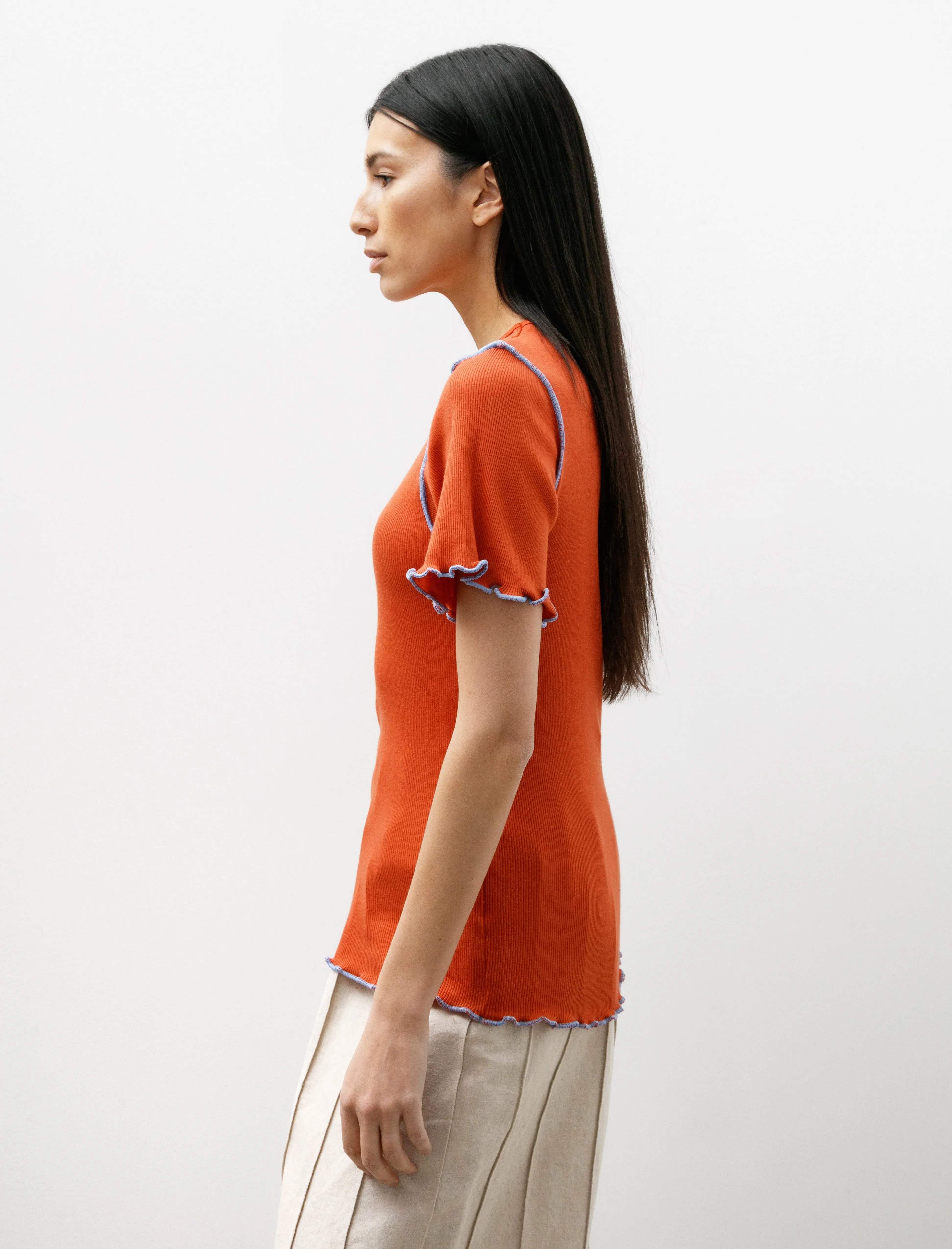 Hello and Goodbye T-Shirt Red Fire sold by SHOP NEIGHBOR product image thumbnail 3