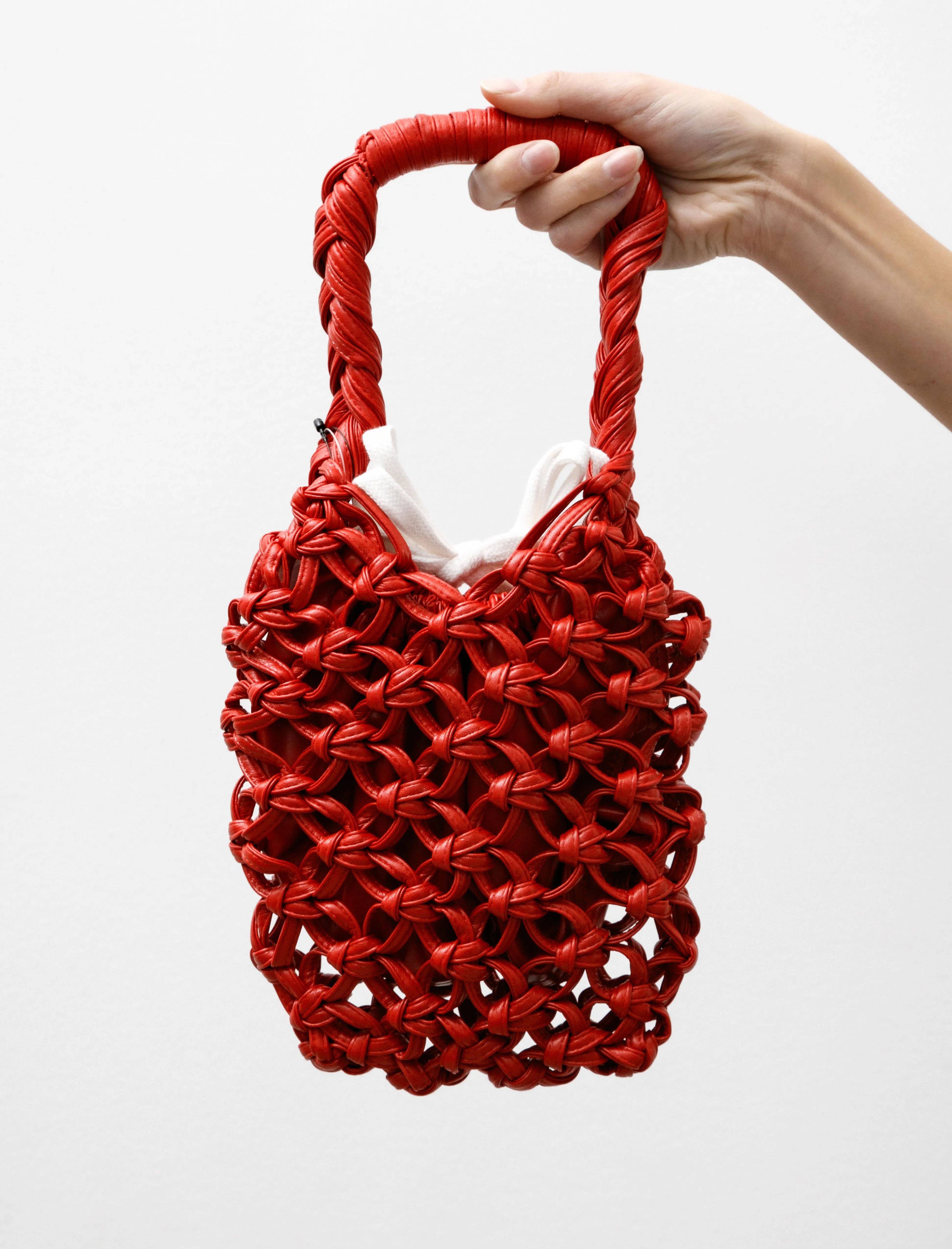 Crochet Rubber Purse Red sold by SHOP NEIGHBOR