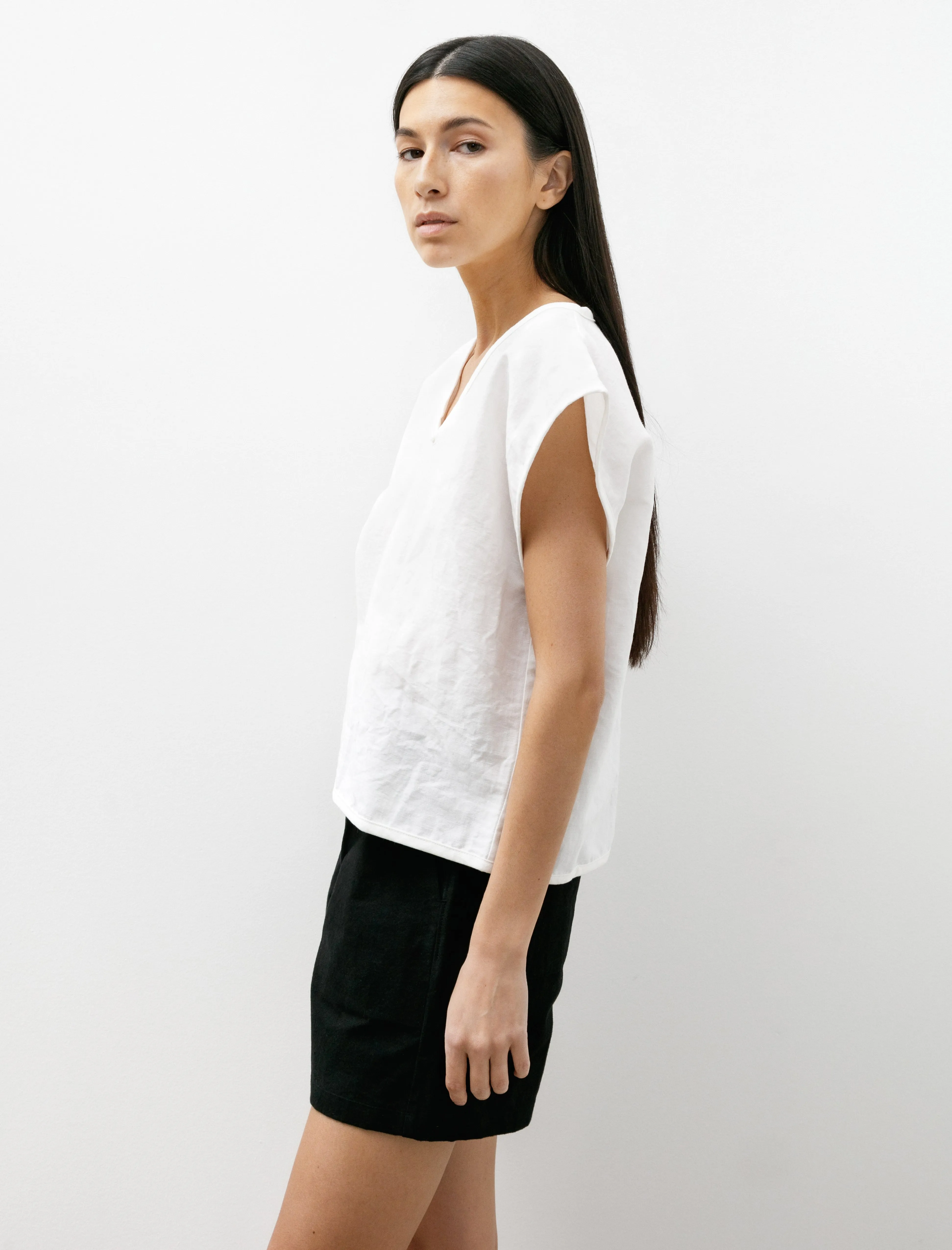 W-R18 Shirt-5 Box Shirt Shell Linen sold by SHOP NEIGHBOR product image thumbnail 3