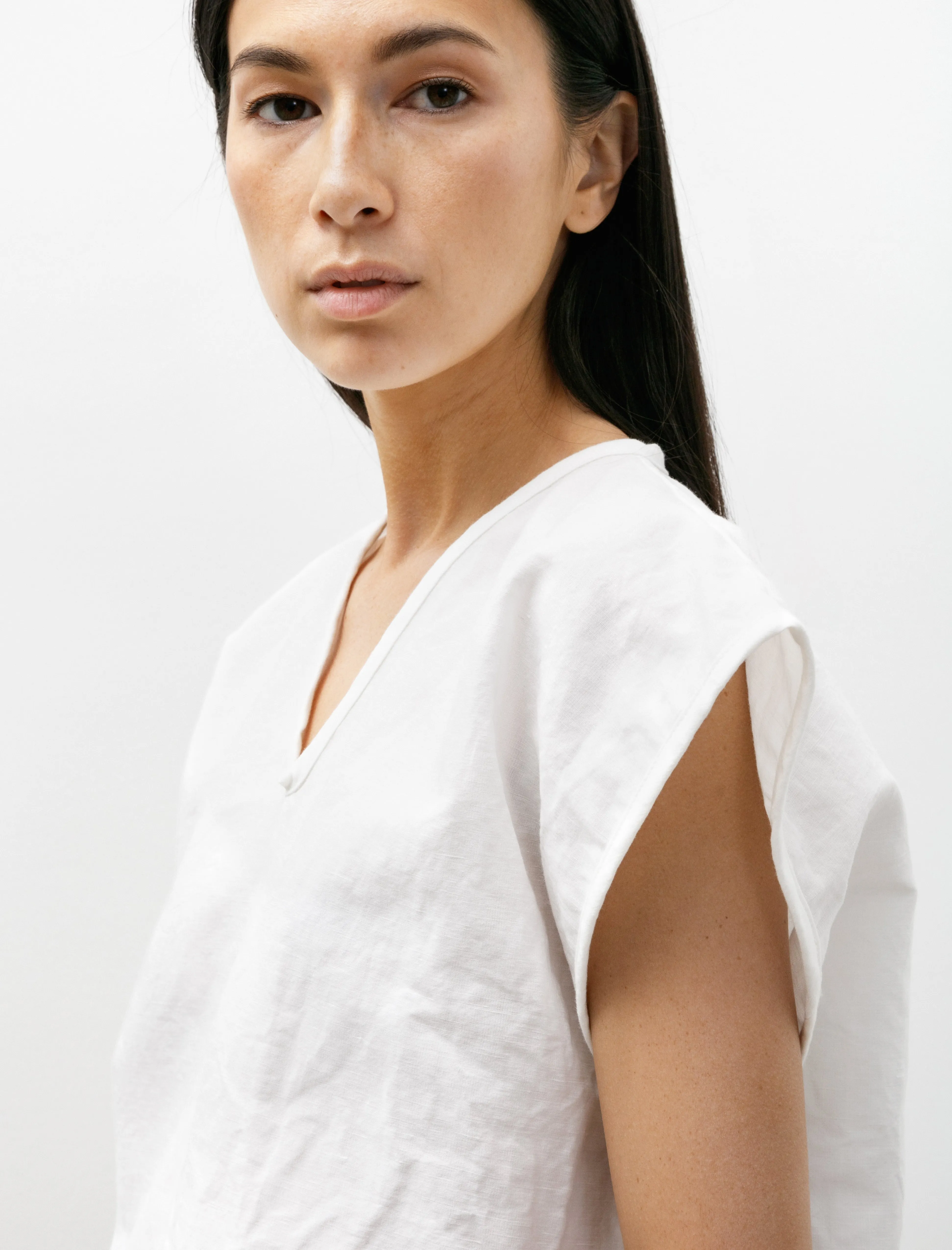 W-R18 Shirt-5 Box Shirt Shell Linen sold by SHOP NEIGHBOR product image thumbnail 2