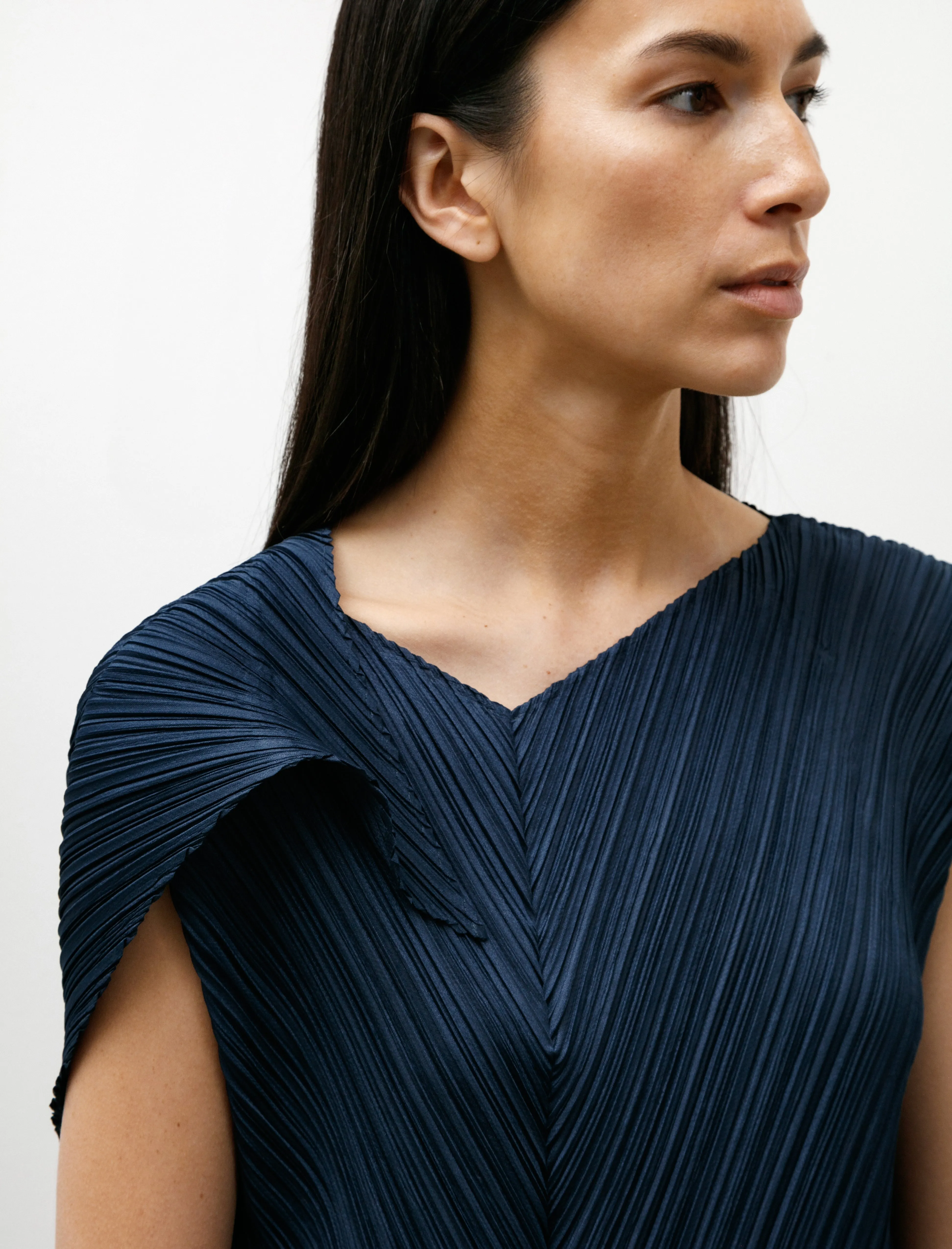 Flare Dress Grayish Navy sold by SHOP NEIGHBOR product image thumbnail 2