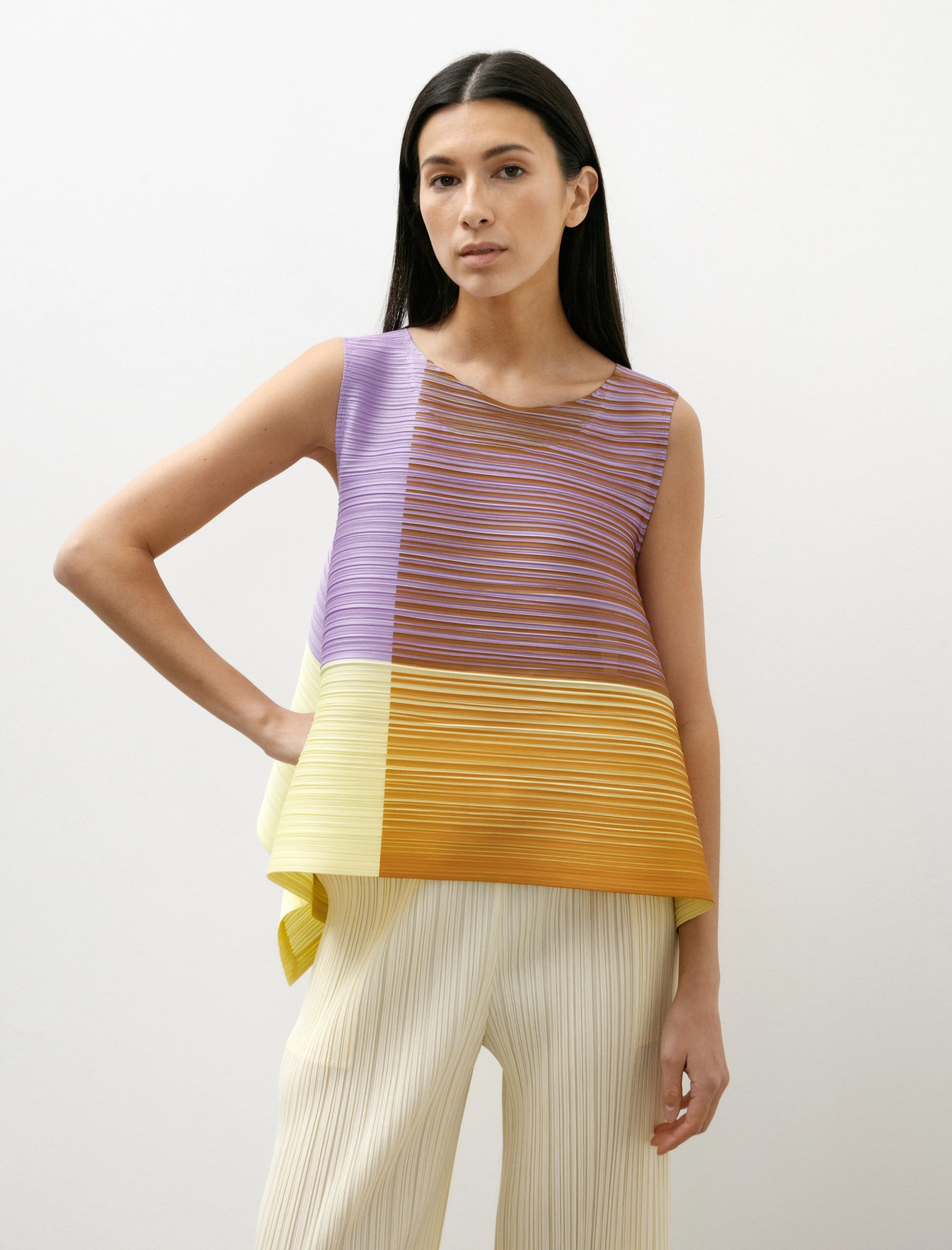 Photon Bounce Top Purple/Yellow sold by SHOP NEIGHBOR