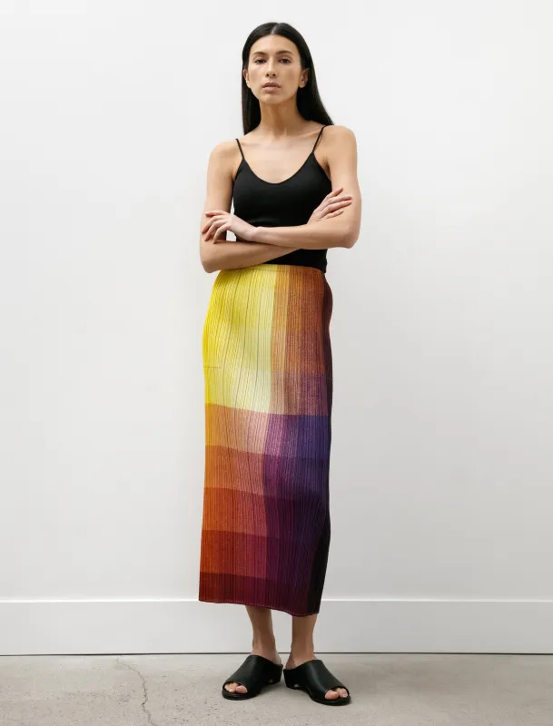 Photon Yellow Skirt made by SHOP NEIGHBOR