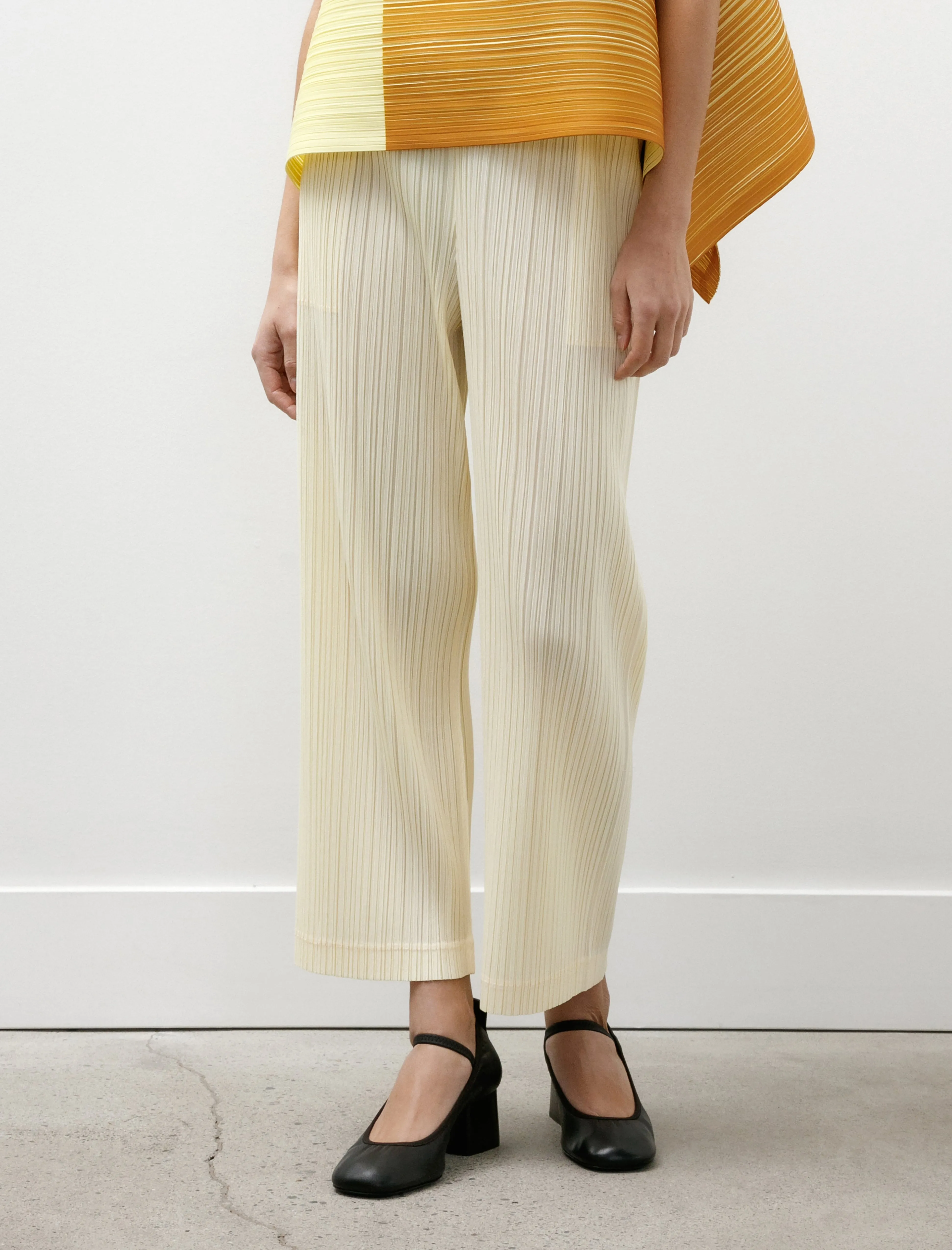 Thicker Bottoms Wide Leg Pants Cream sold by SHOP NEIGHBOR product image thumbnail 2