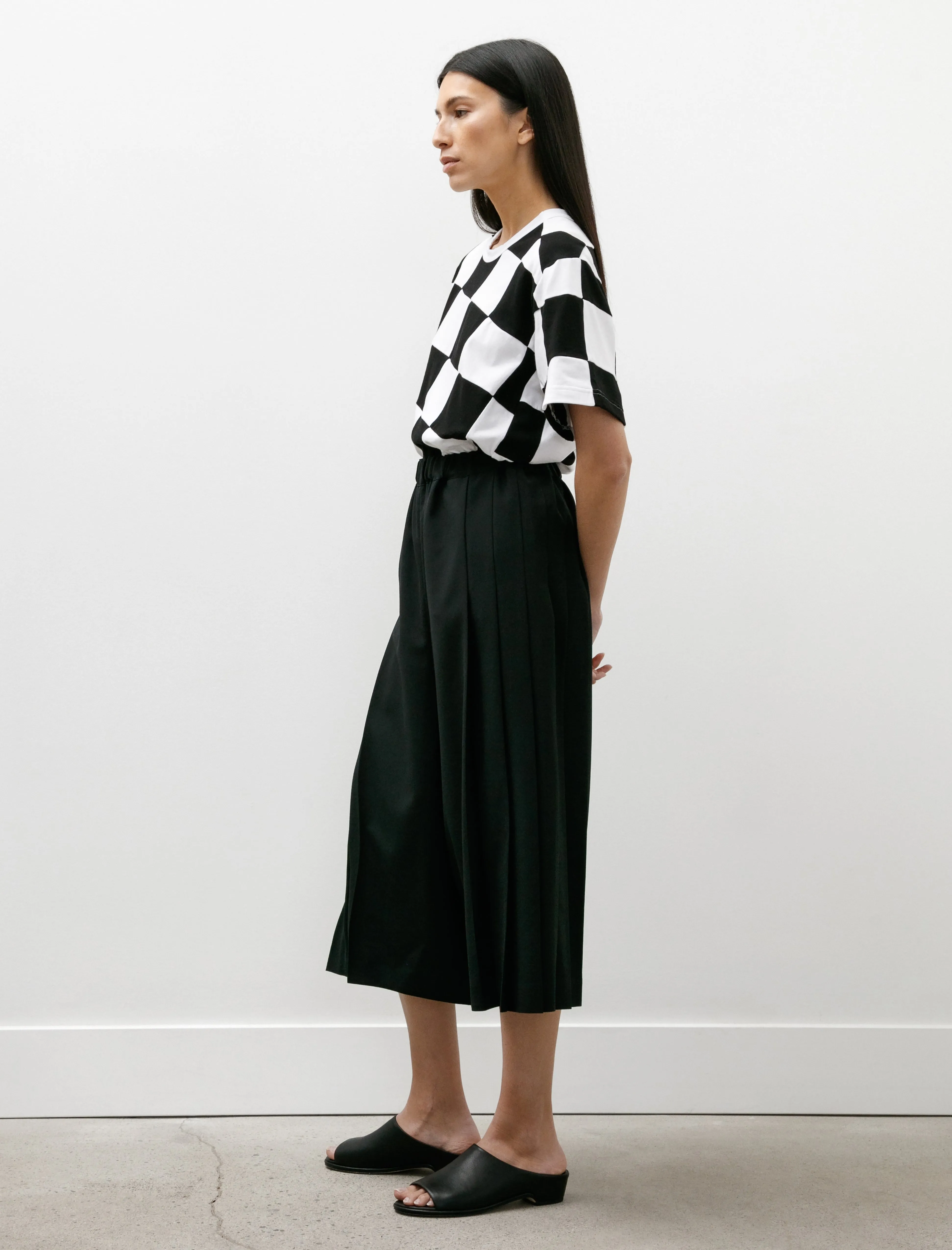 Pleated Leg Pants Black sold by SHOP NEIGHBOR product image thumbnail 4