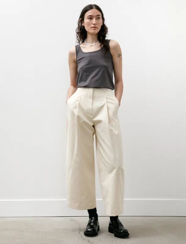 Dordoni Peached Cotton Twill Cream sold by SHOP NEIGHBOR