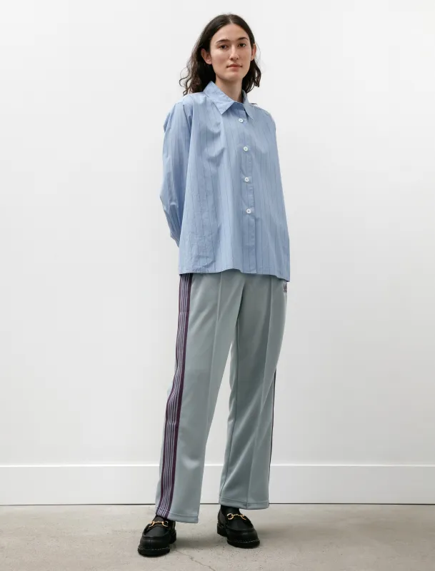 Track Pants Poly Smooth Sax made by Needles Womens