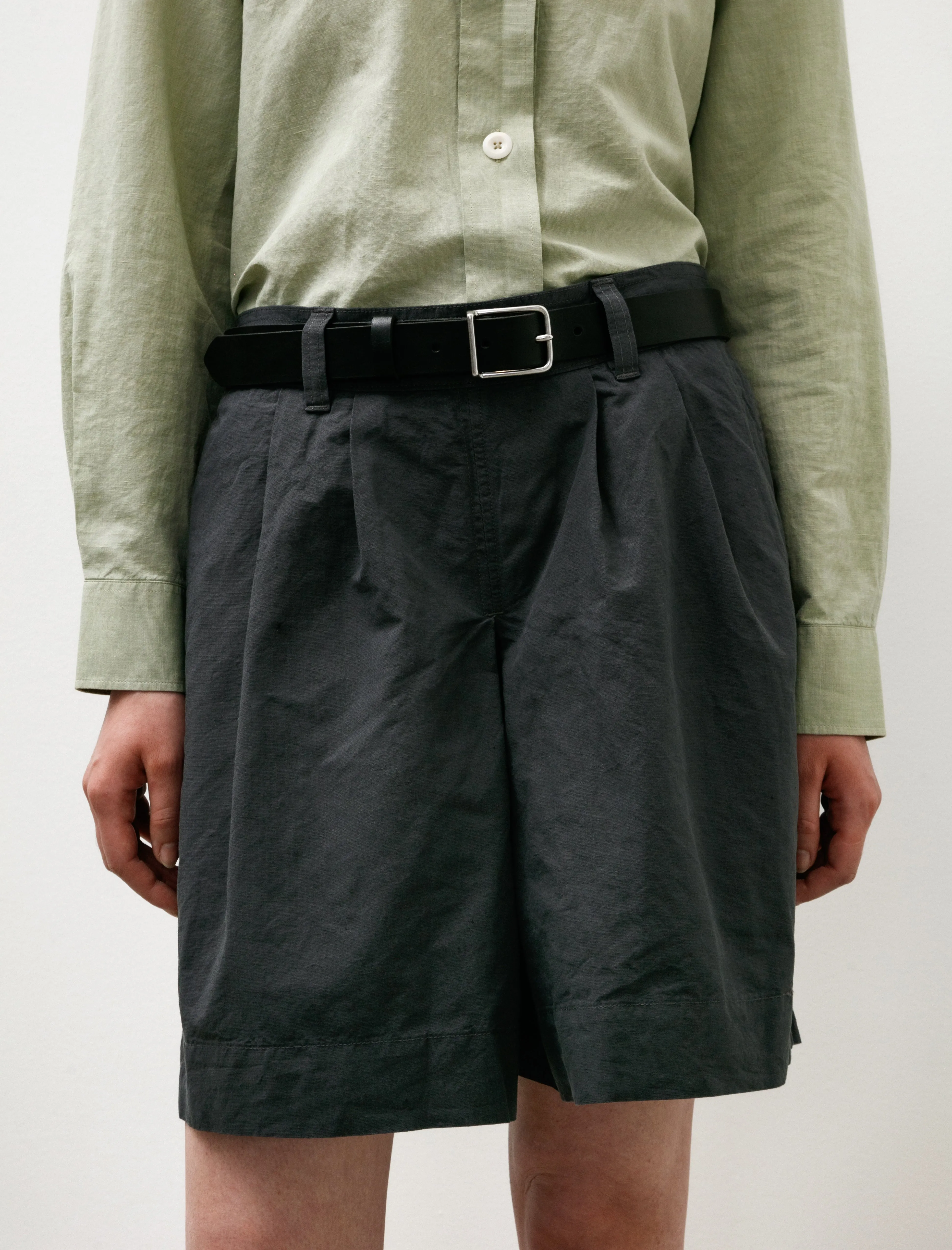 MHL Keeper Buckle Belt Black Leather sold by SHOP NEIGHBOR product image thumbnail 2