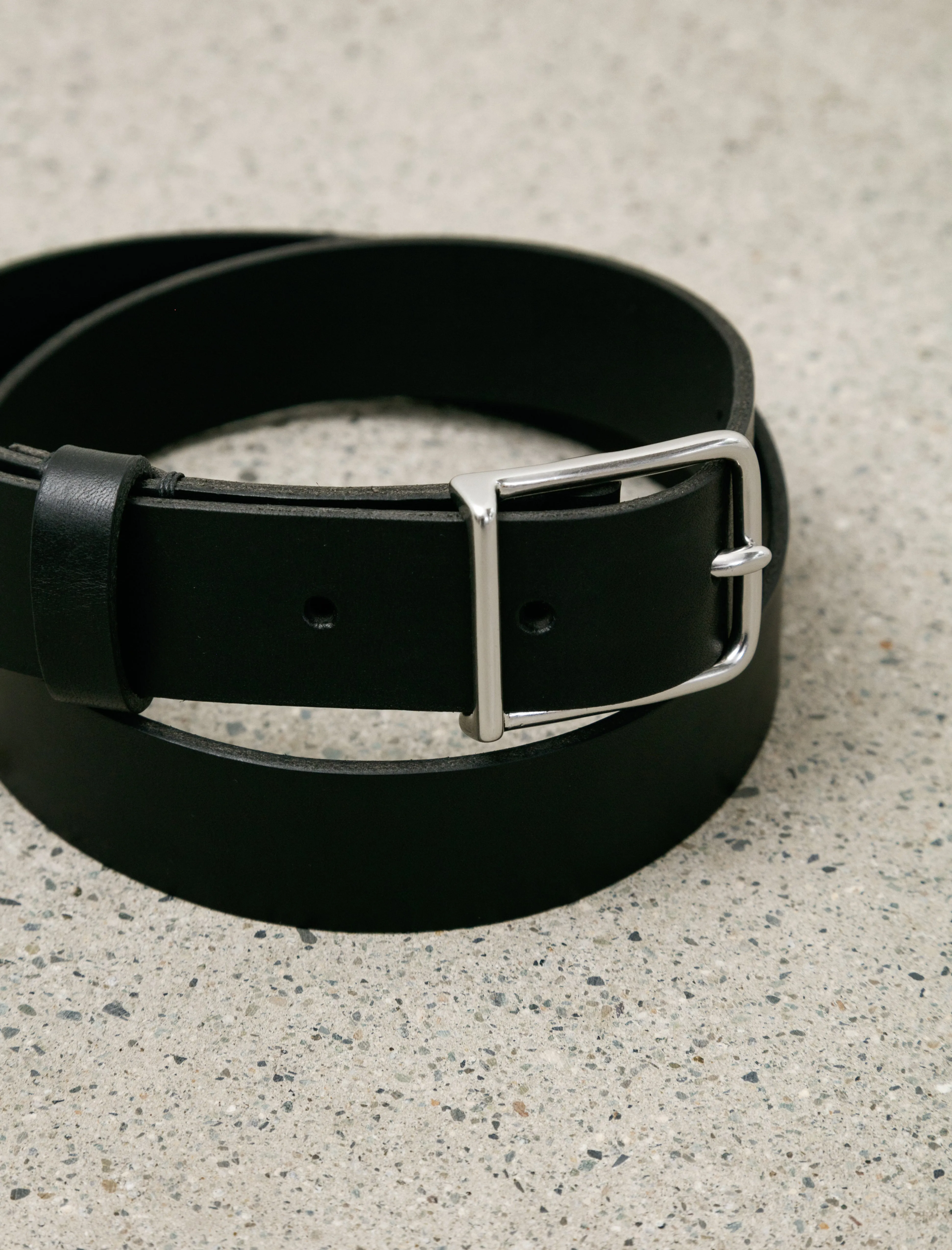 MHL Keeper Buckle Belt Black Leather sold by SHOP NEIGHBOR product image thumbnail 4