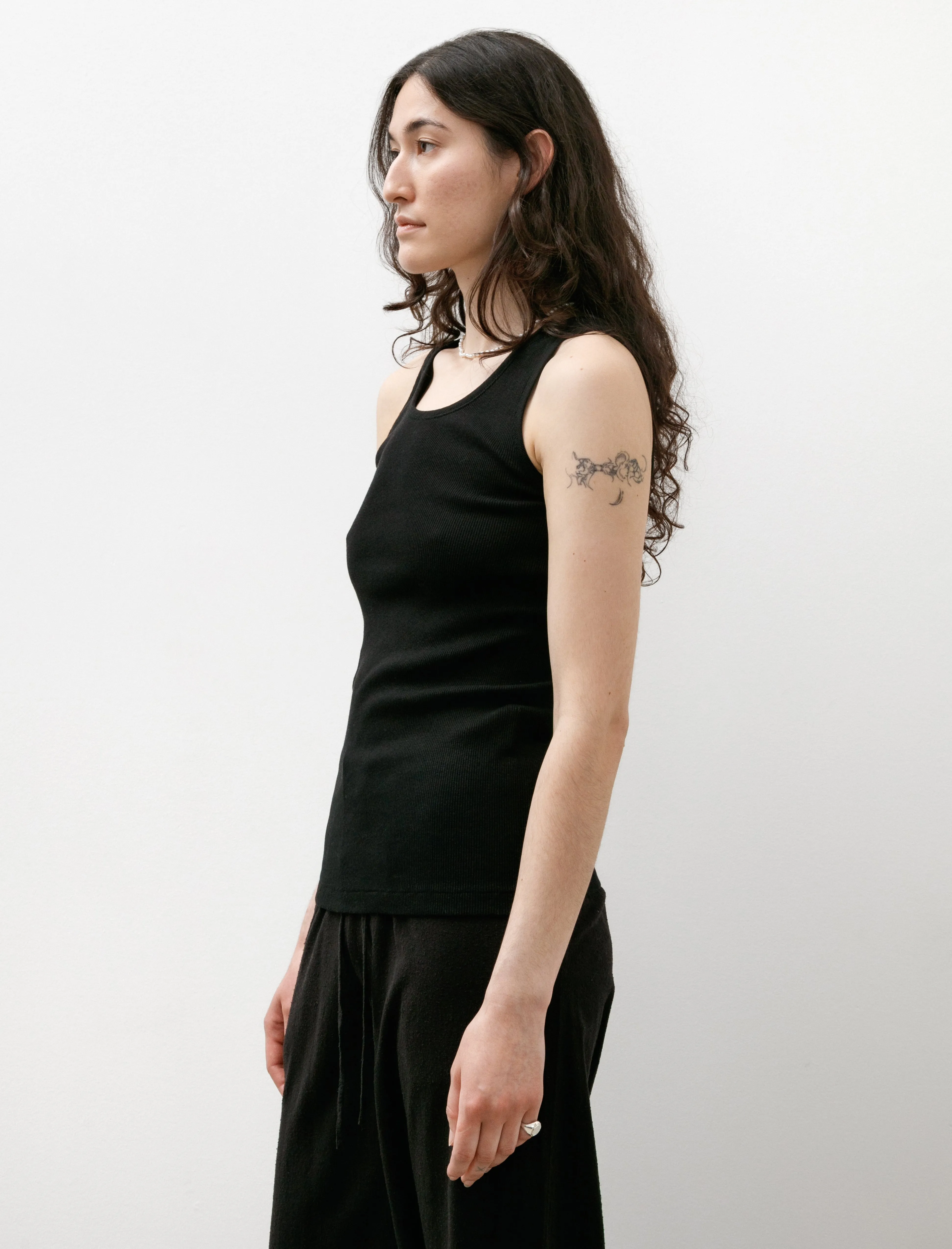 Ribbed Tank Top Black sold by SHOP NEIGHBOR product image thumbnail 3