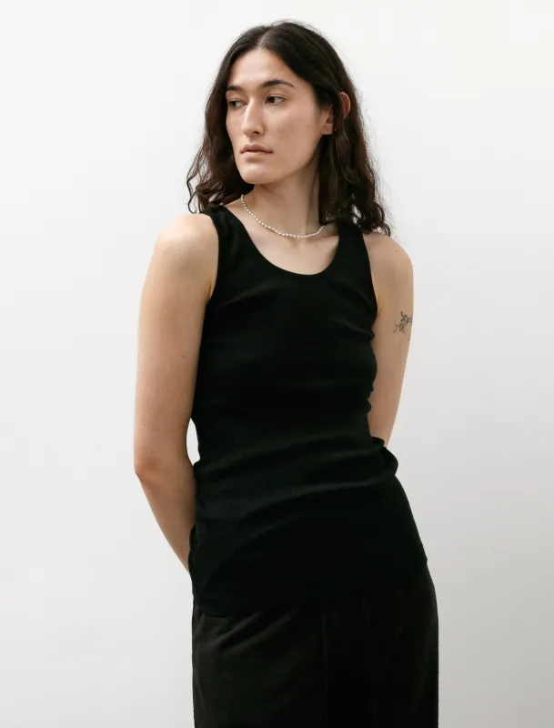Ribbed Tank Top Black sold by SHOP NEIGHBOR