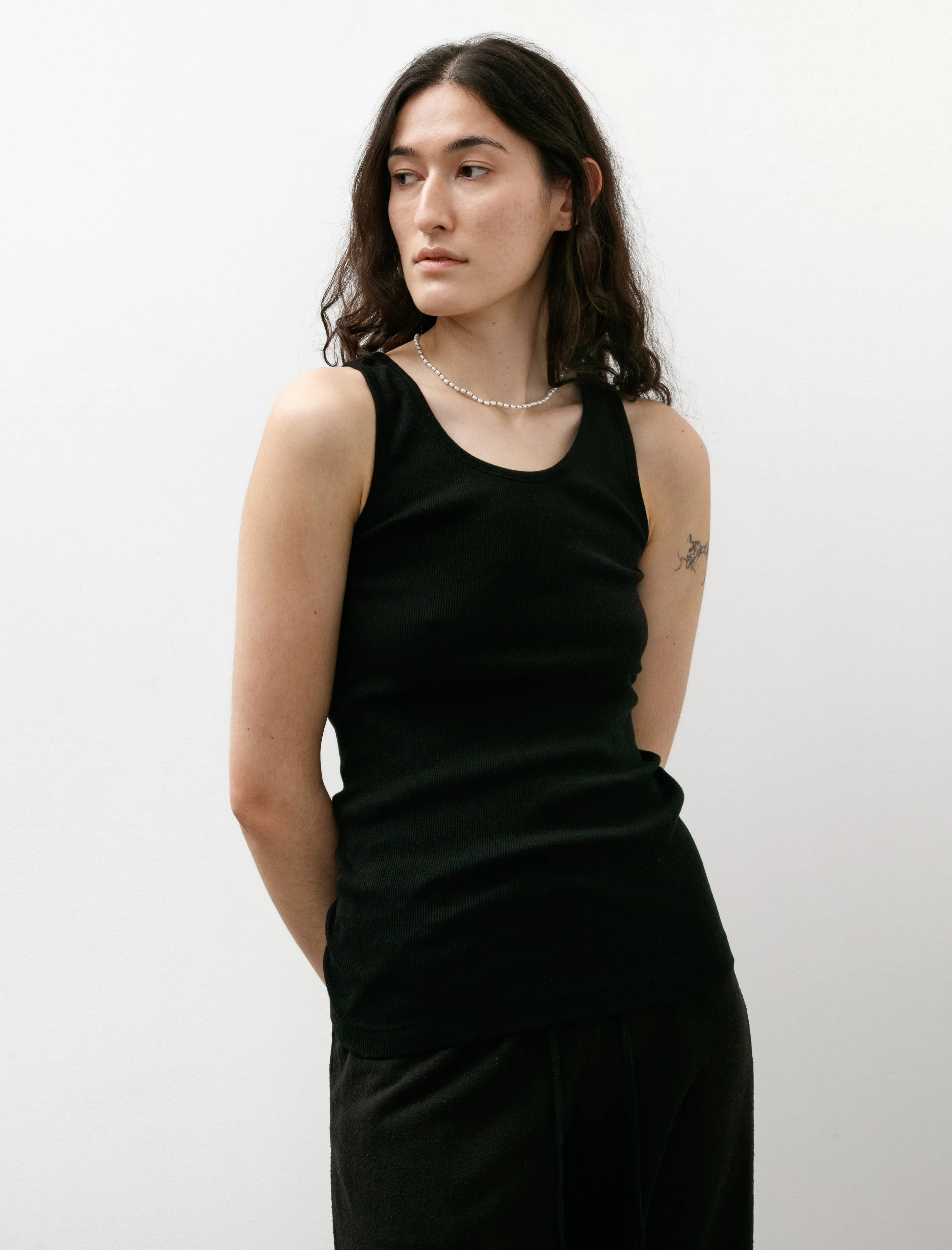 Ribbed Tank Top Black sold by SHOP NEIGHBOR