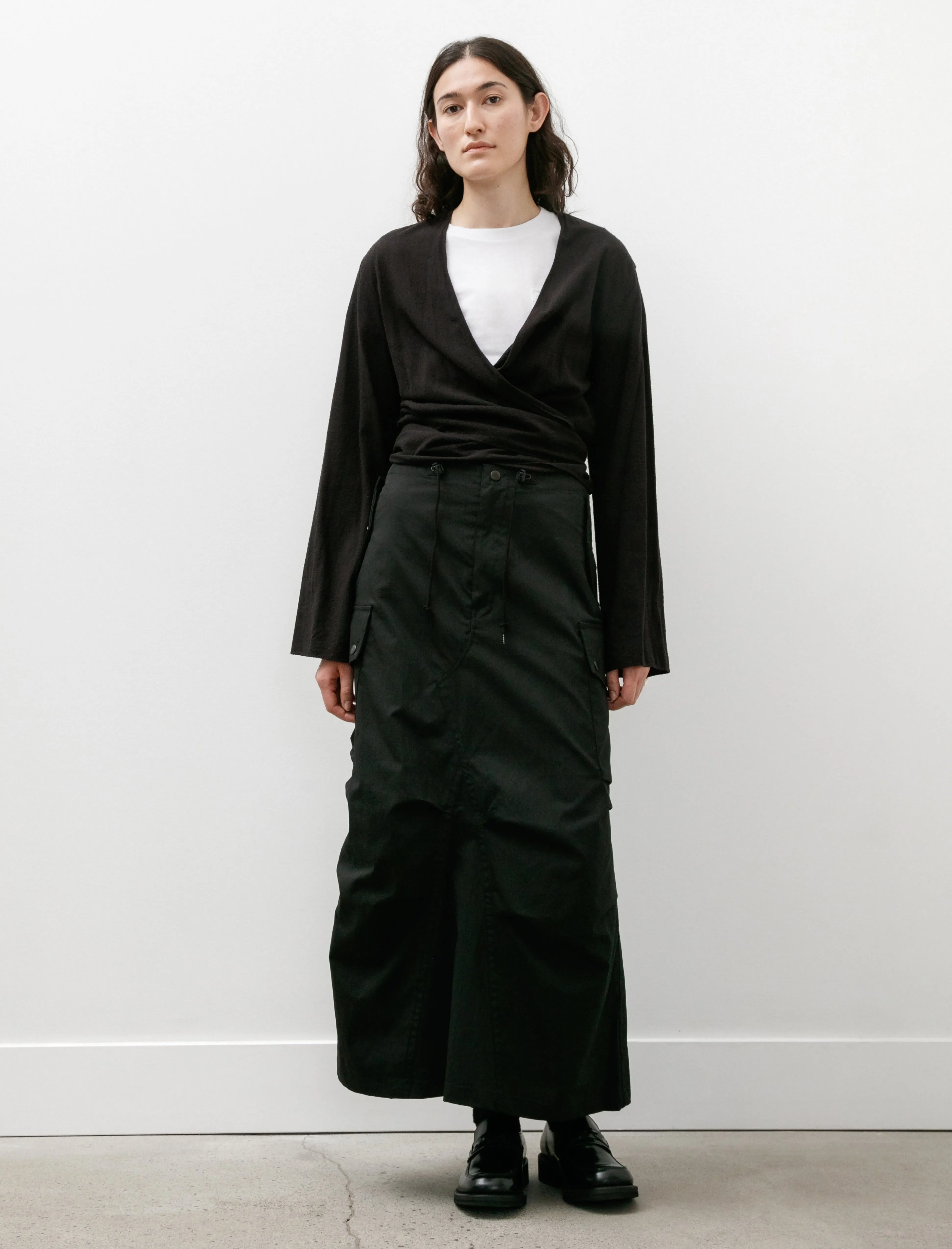 Raw Silk Wrap Jacket Black sold by SHOP NEIGHBOR