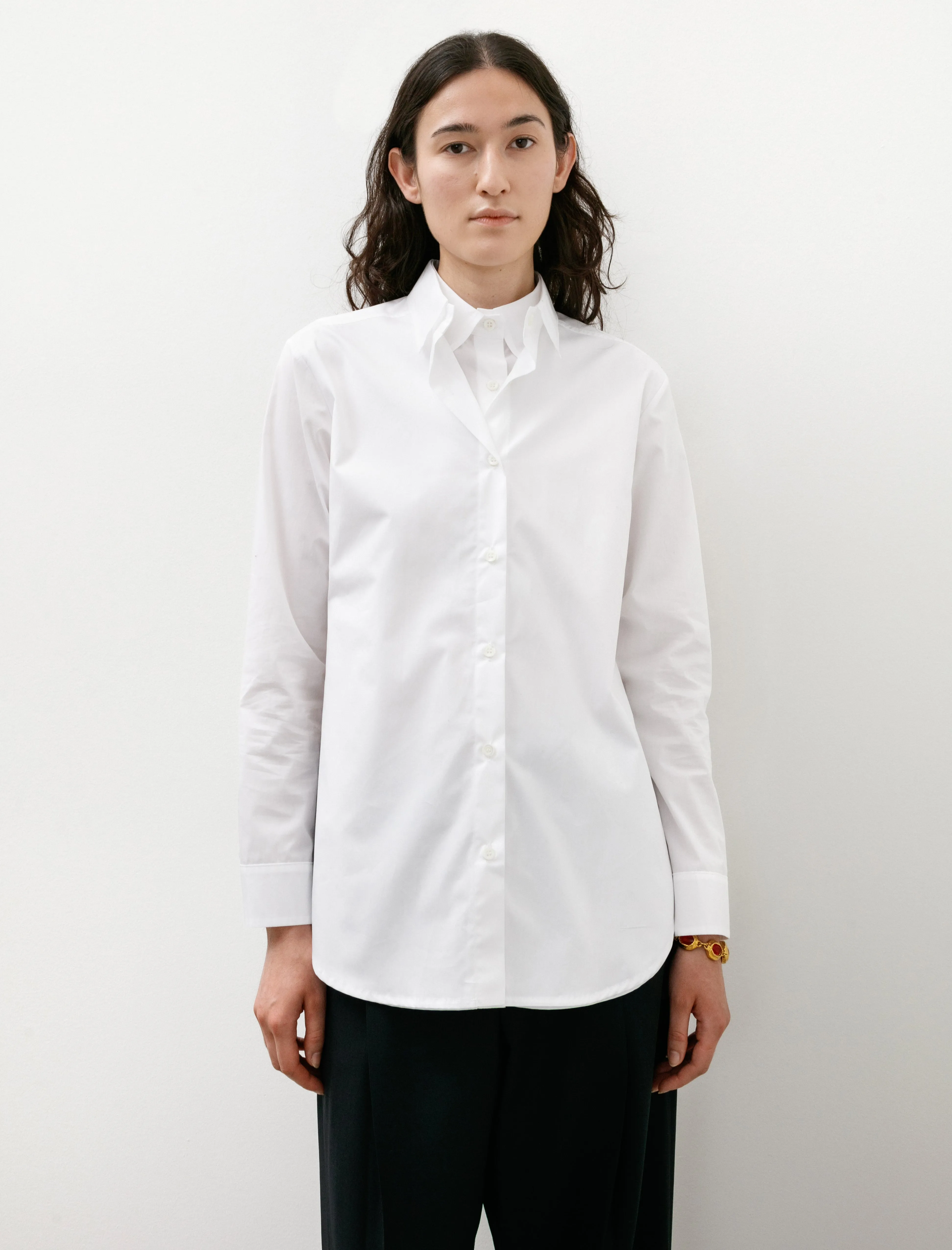 Double Shirt White sold by SHOP NEIGHBOR