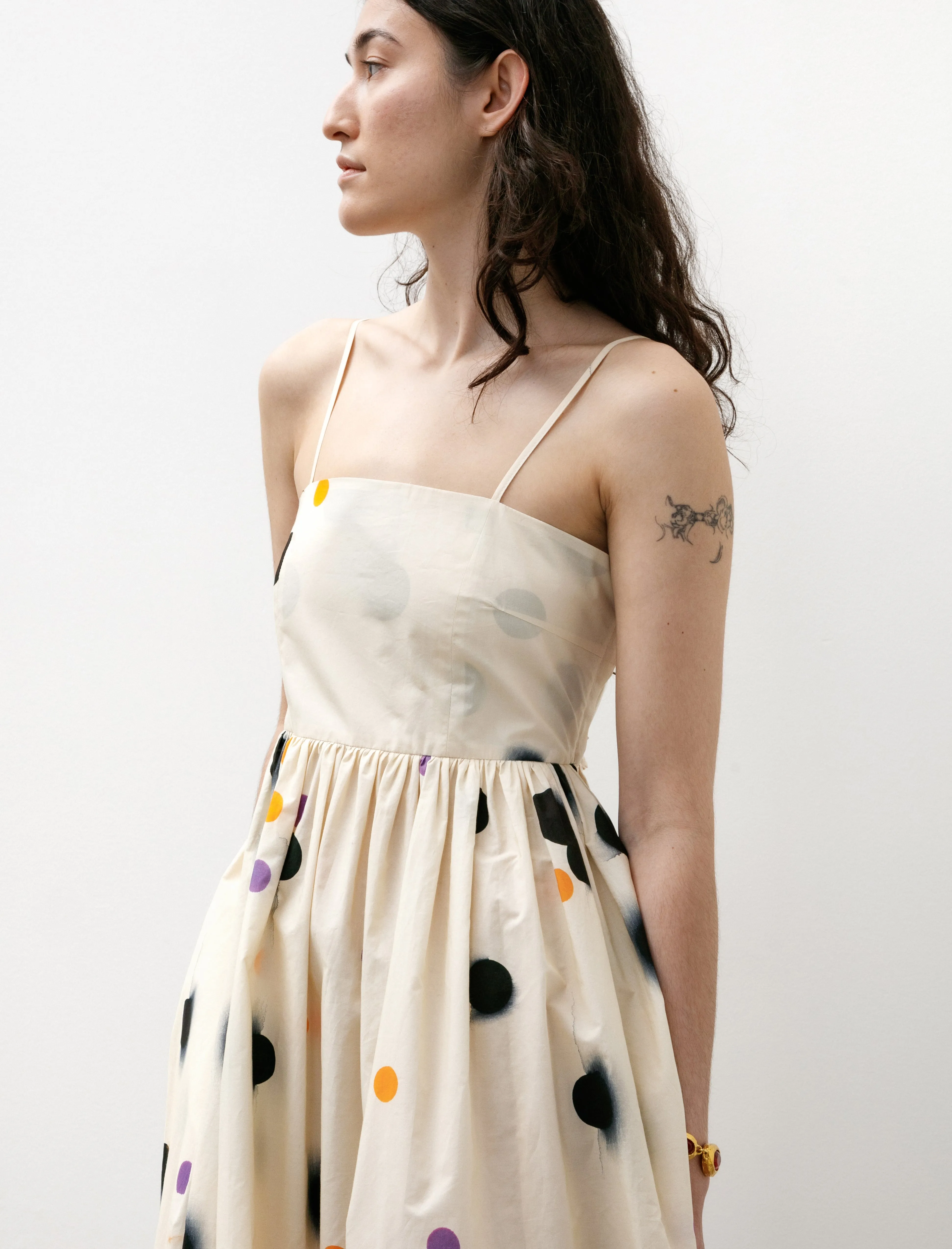 Capital Dress Off White Dots Print sold by SHOP NEIGHBOR product image thumbnail 2