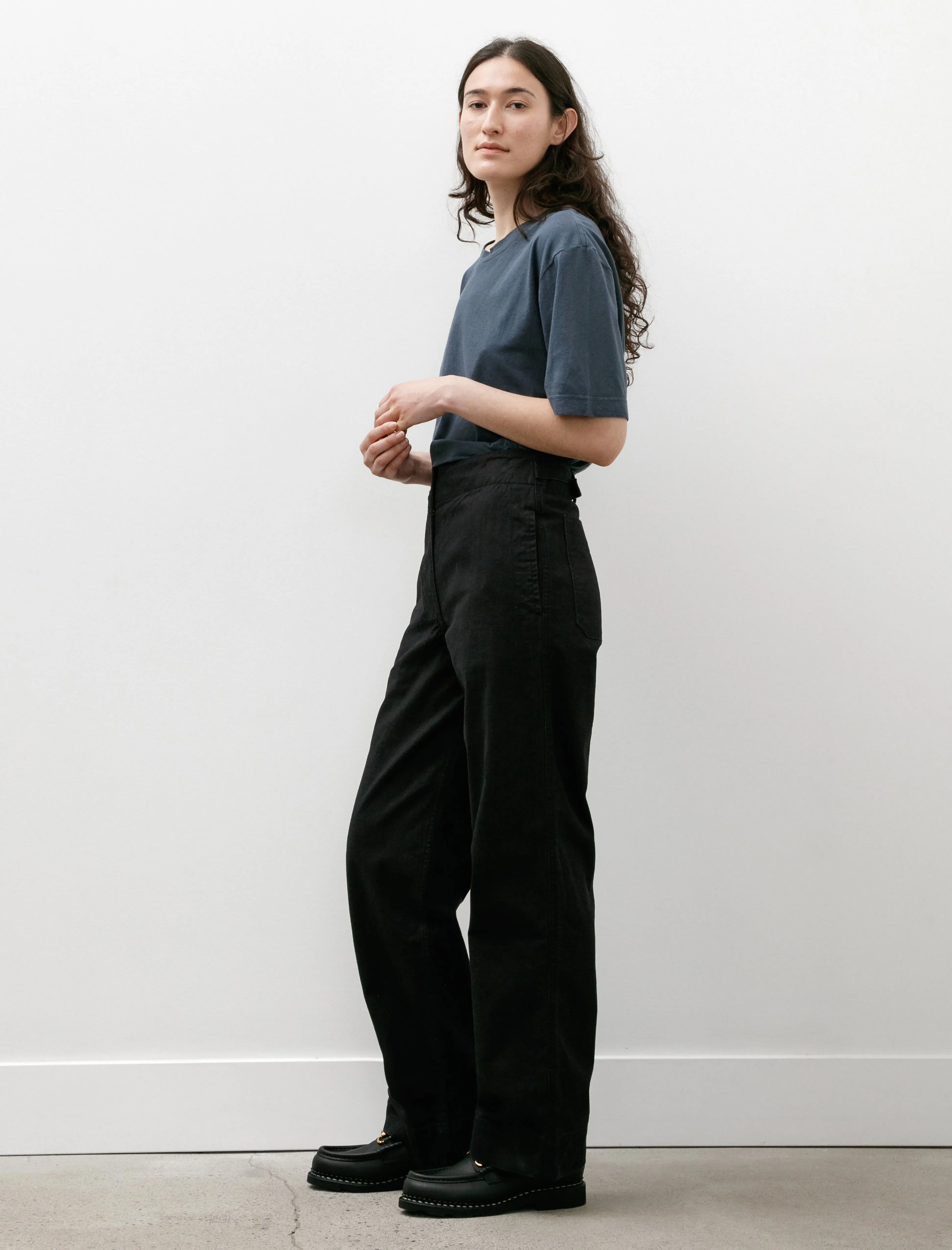 MHL Naval Trousers Twill Indigo sold by SHOP NEIGHBOR product image thumbnail 3