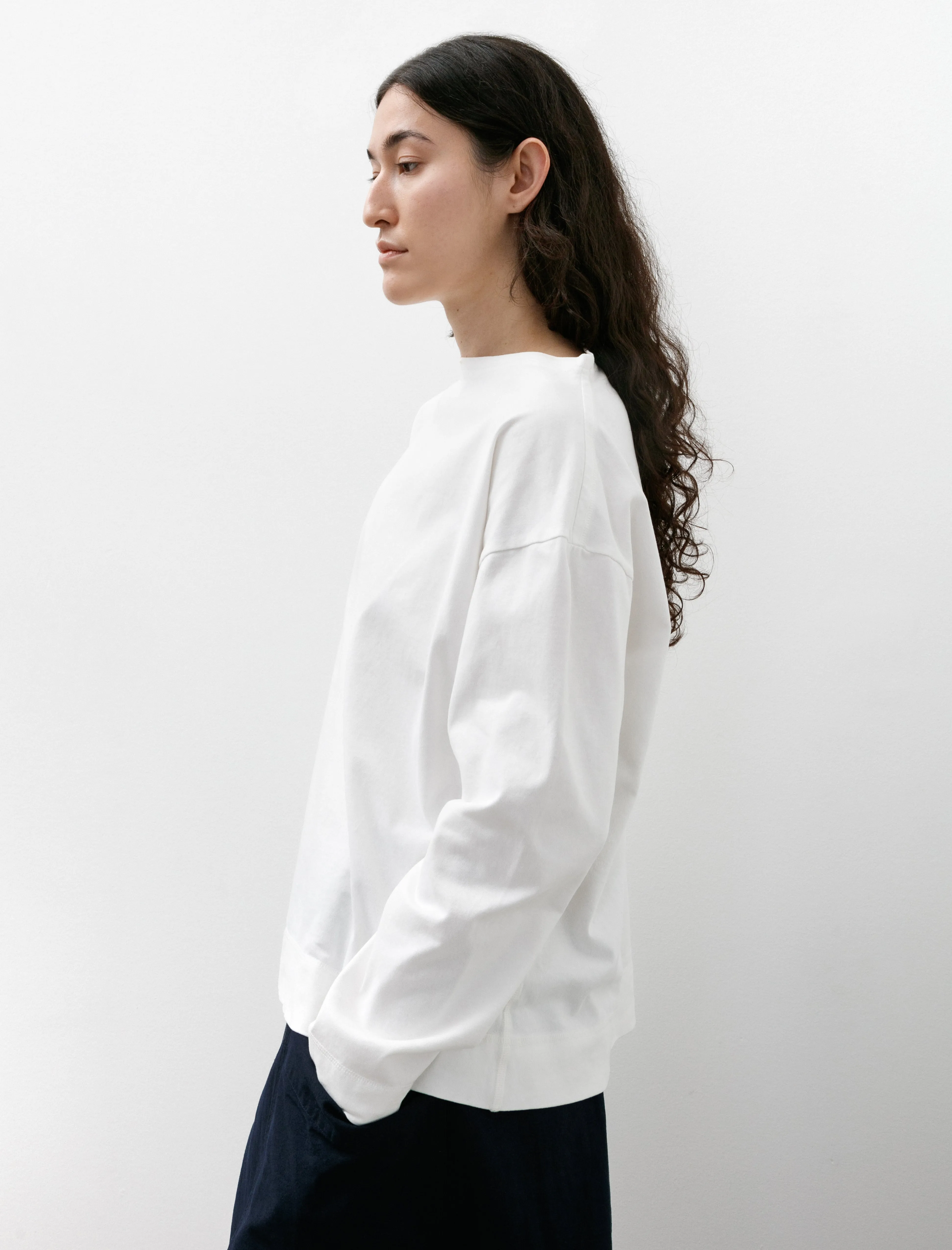 MHL Smock Neck T-Shirt Cotton Off White sold by SHOP NEIGHBOR product image thumbnail 3