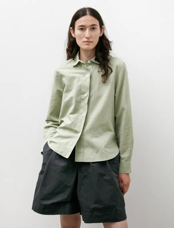 MHL Simple Shirt Lightweight Cotton Linen Pale Green sold by SHOP NEIGHBOR