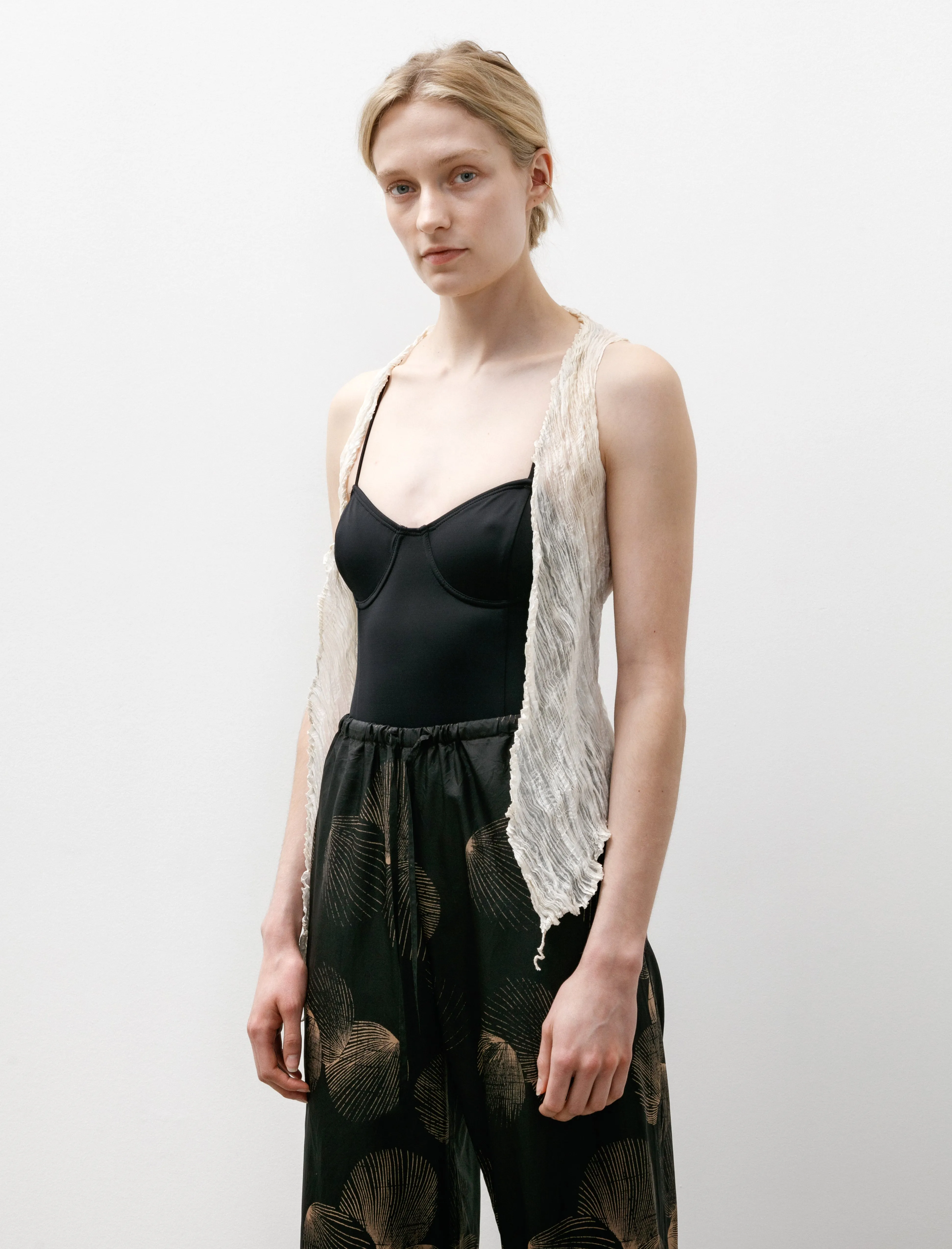 Sheer Silk Wrap Top Undyed sold by SHOP NEIGHBOR product image thumbnail 5