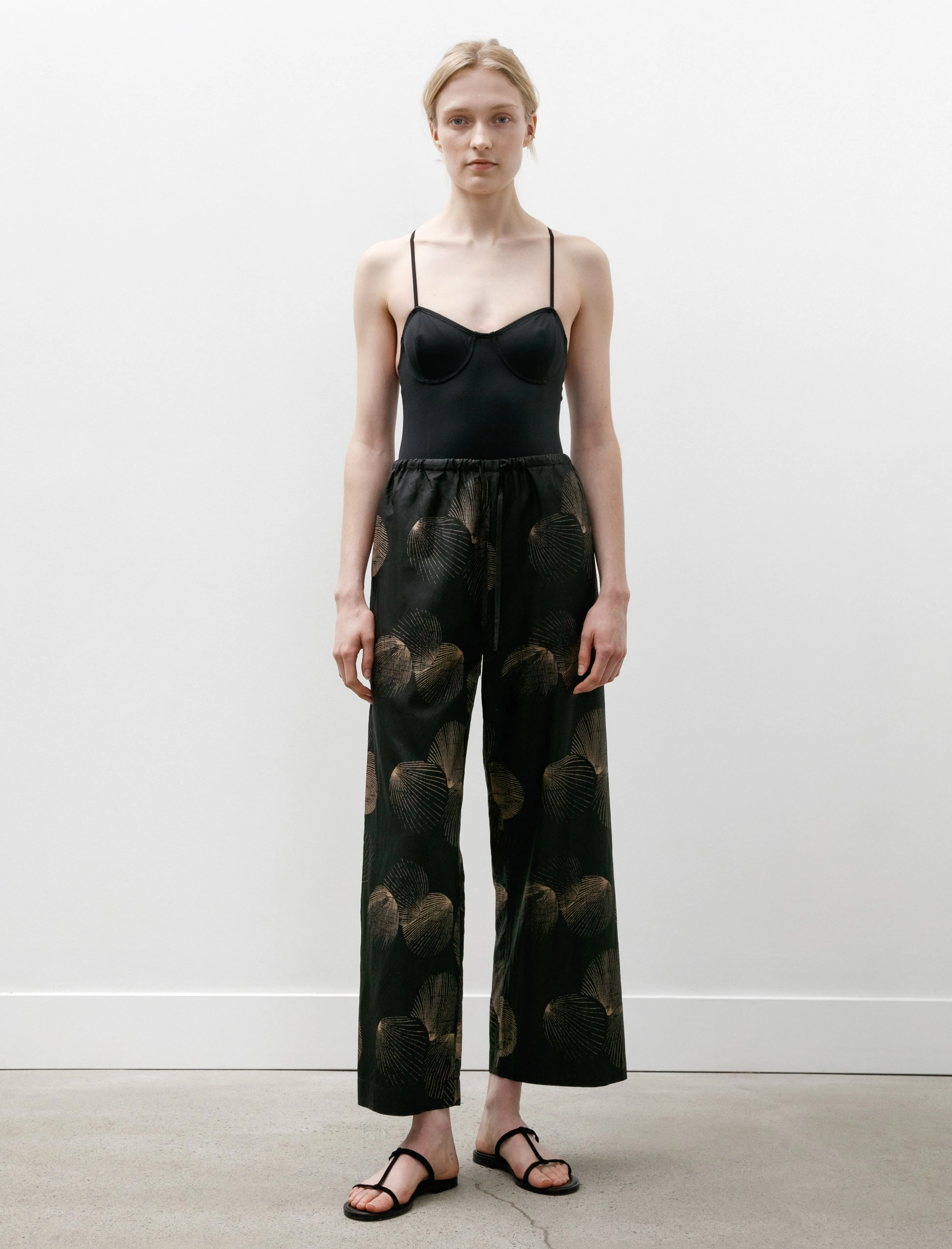 Silk Shell Wide Pants sold by SHOP NEIGHBOR