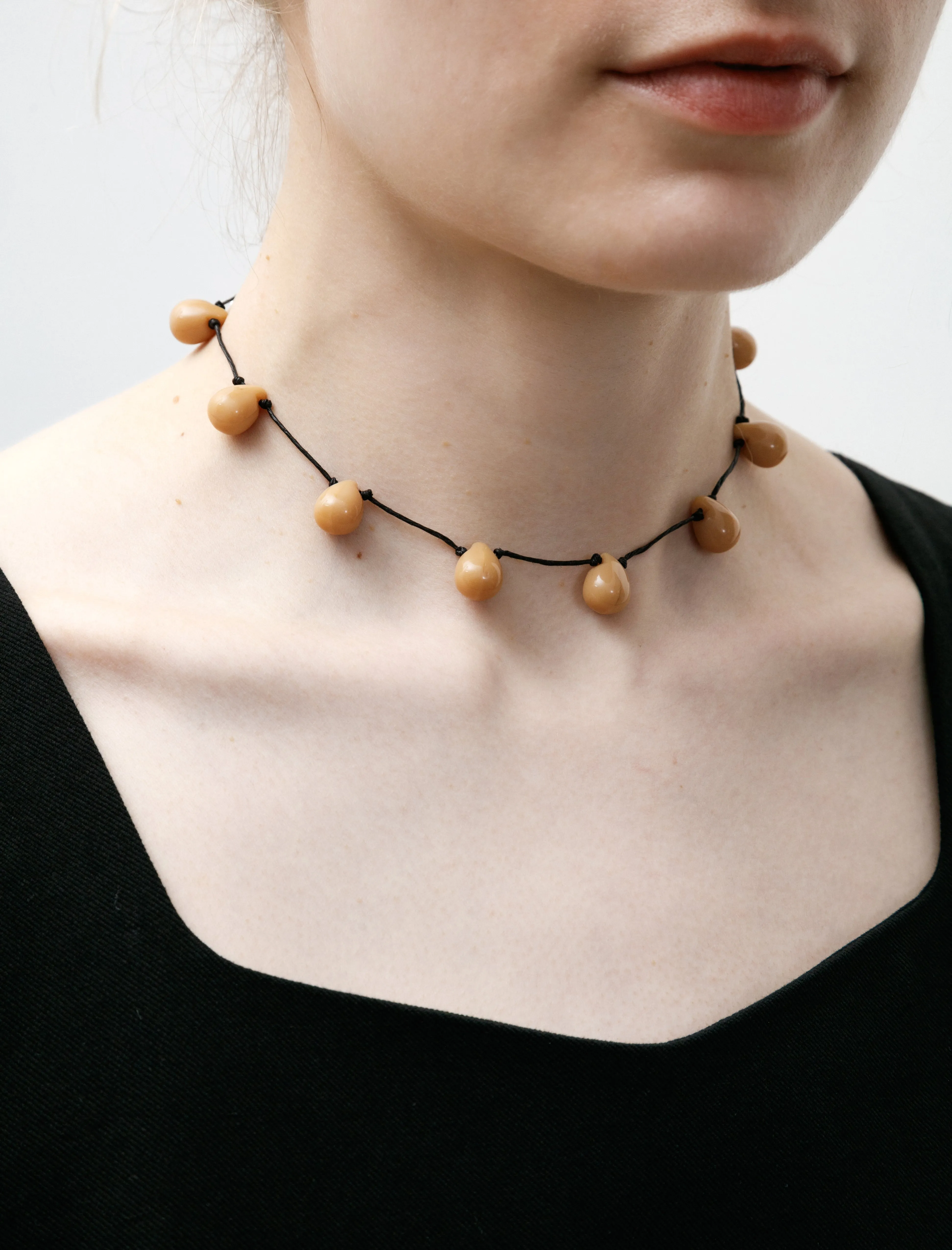 Noue Necklace Beige/Black sold by SHOP NEIGHBOR product image thumbnail 2
