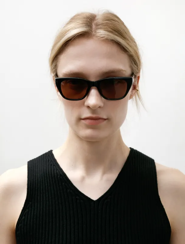 Sander Sunglasses Black/Dark Brown sold by SHOP NEIGHBOR