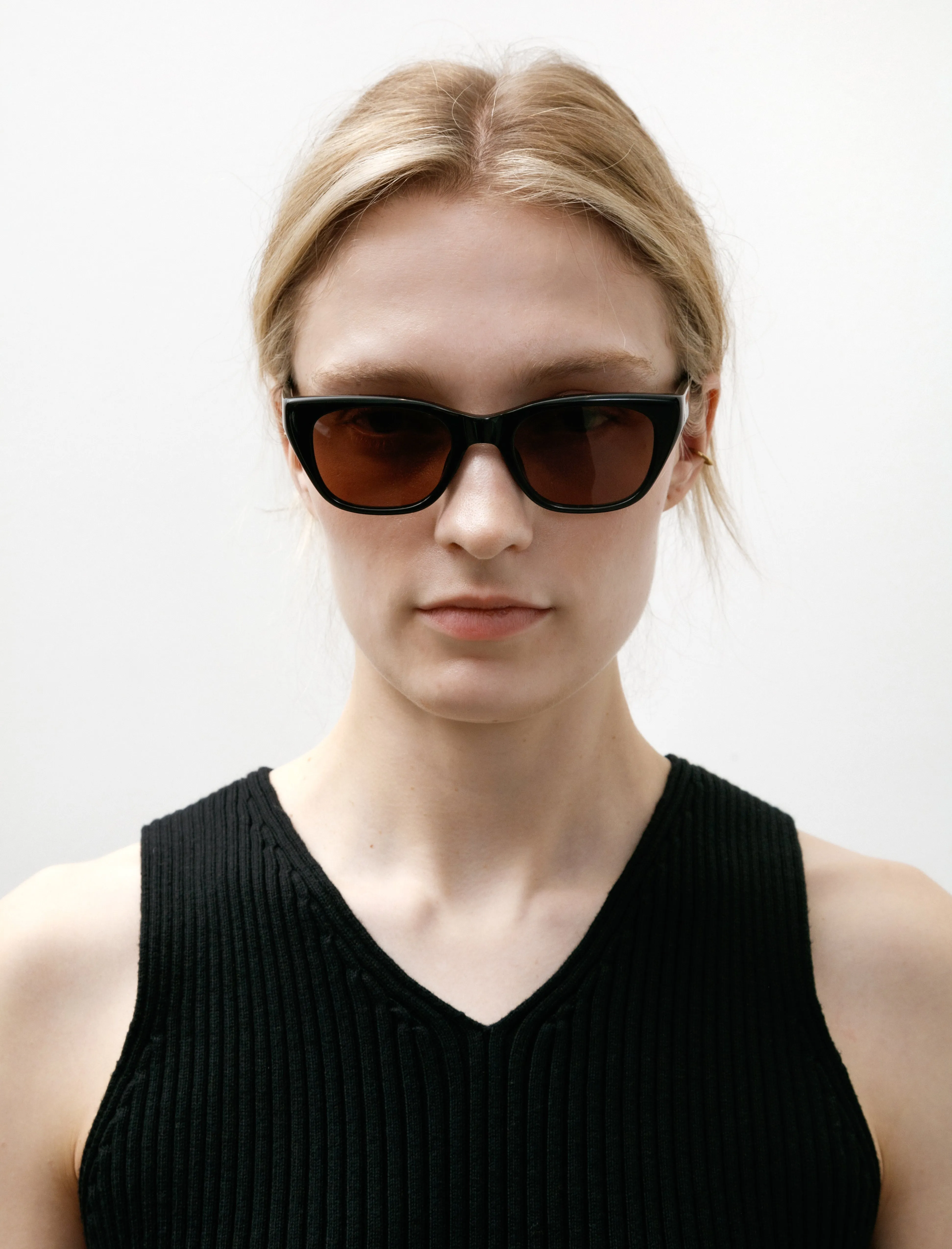 Sander Sunglasses Black/Dark Brown sold by SHOP NEIGHBOR