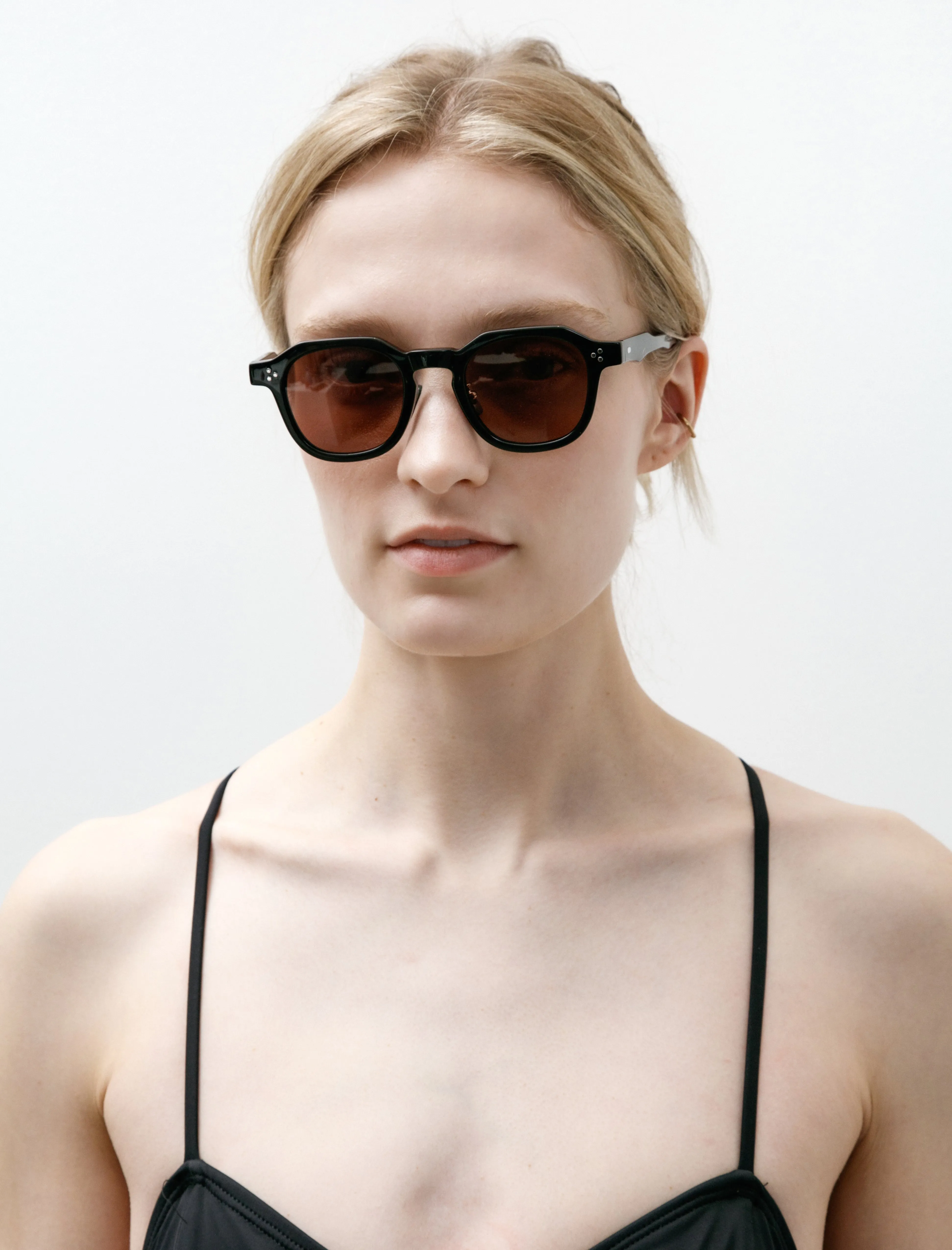 Salvi Sunglasses Black/Dark Brown sold by SHOP NEIGHBOR