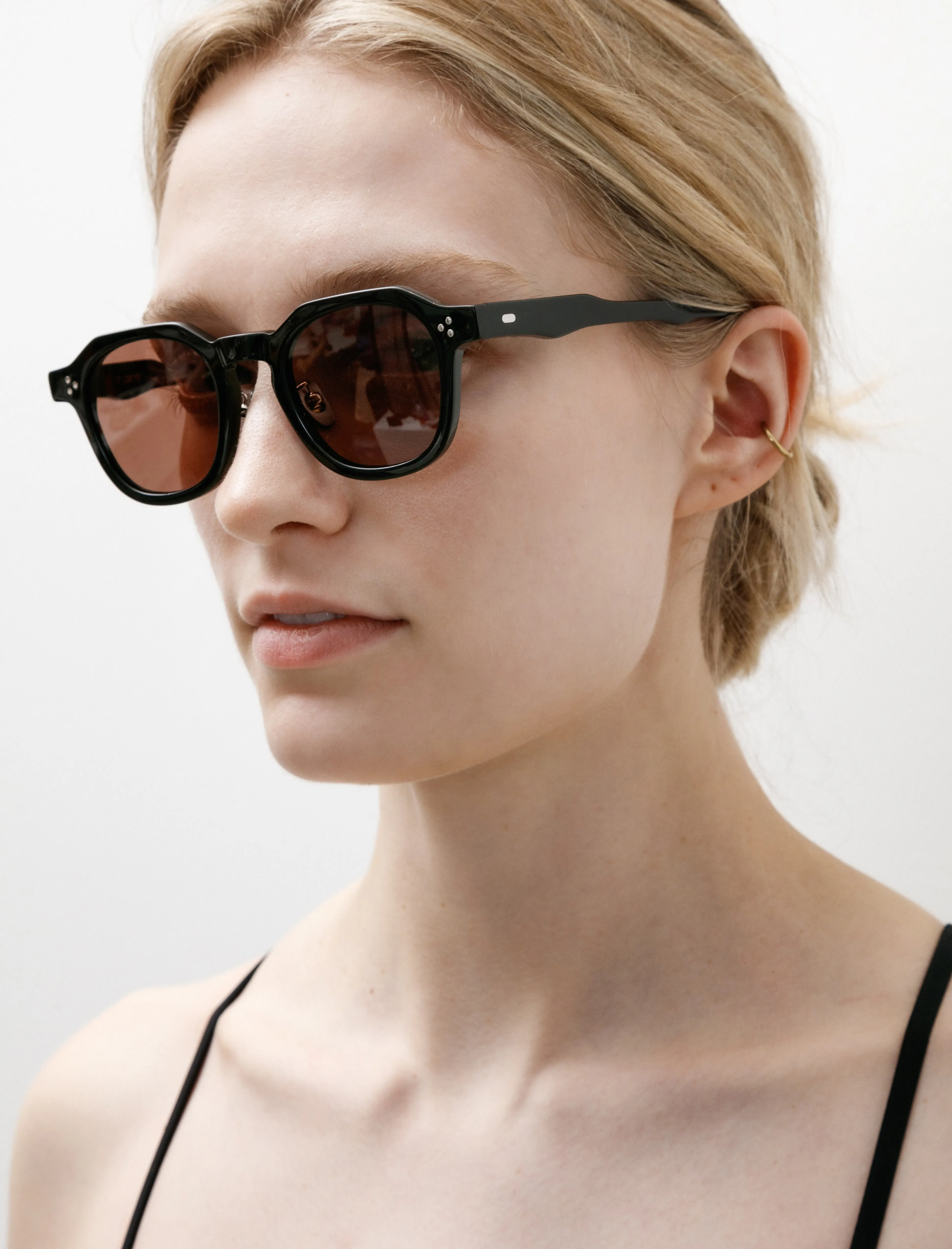 Salvi Sunglasses Black/Dark Brown sold by SHOP NEIGHBOR product image thumbnail 2