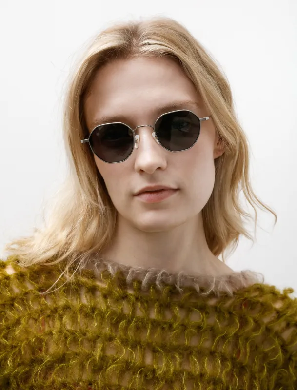 Colwin Sunglasses SIlver/Dark Grey sold by SHOP NEIGHBOR