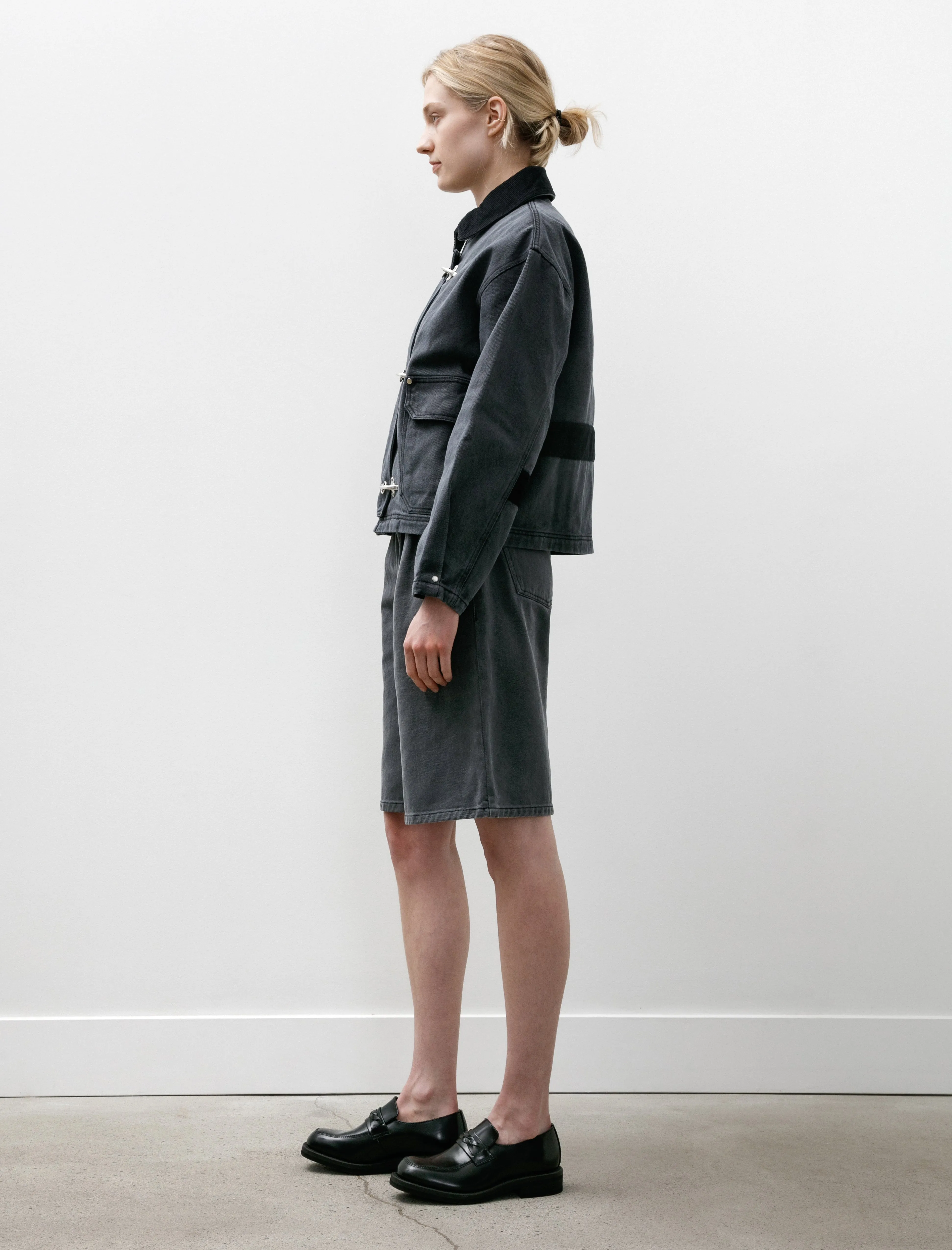 Womens Clasp Jacket Washed Black sold by SHOP NEIGHBOR product image thumbnail 4