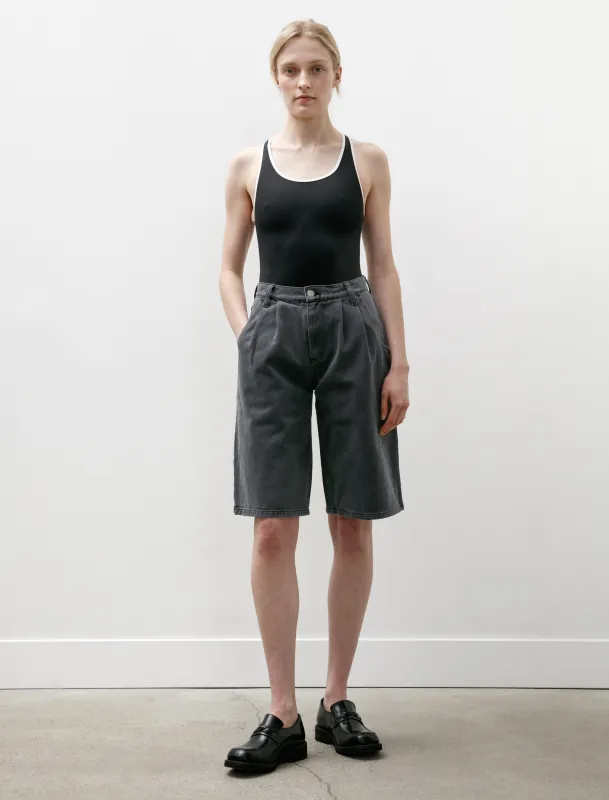 Flower Rivet Shorts Slate sold by SHOP NEIGHBOR