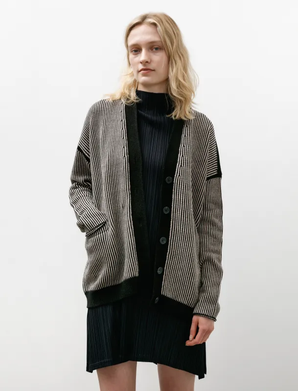 Linea Cardigan Black/Sisal sold by SHOP NEIGHBOR