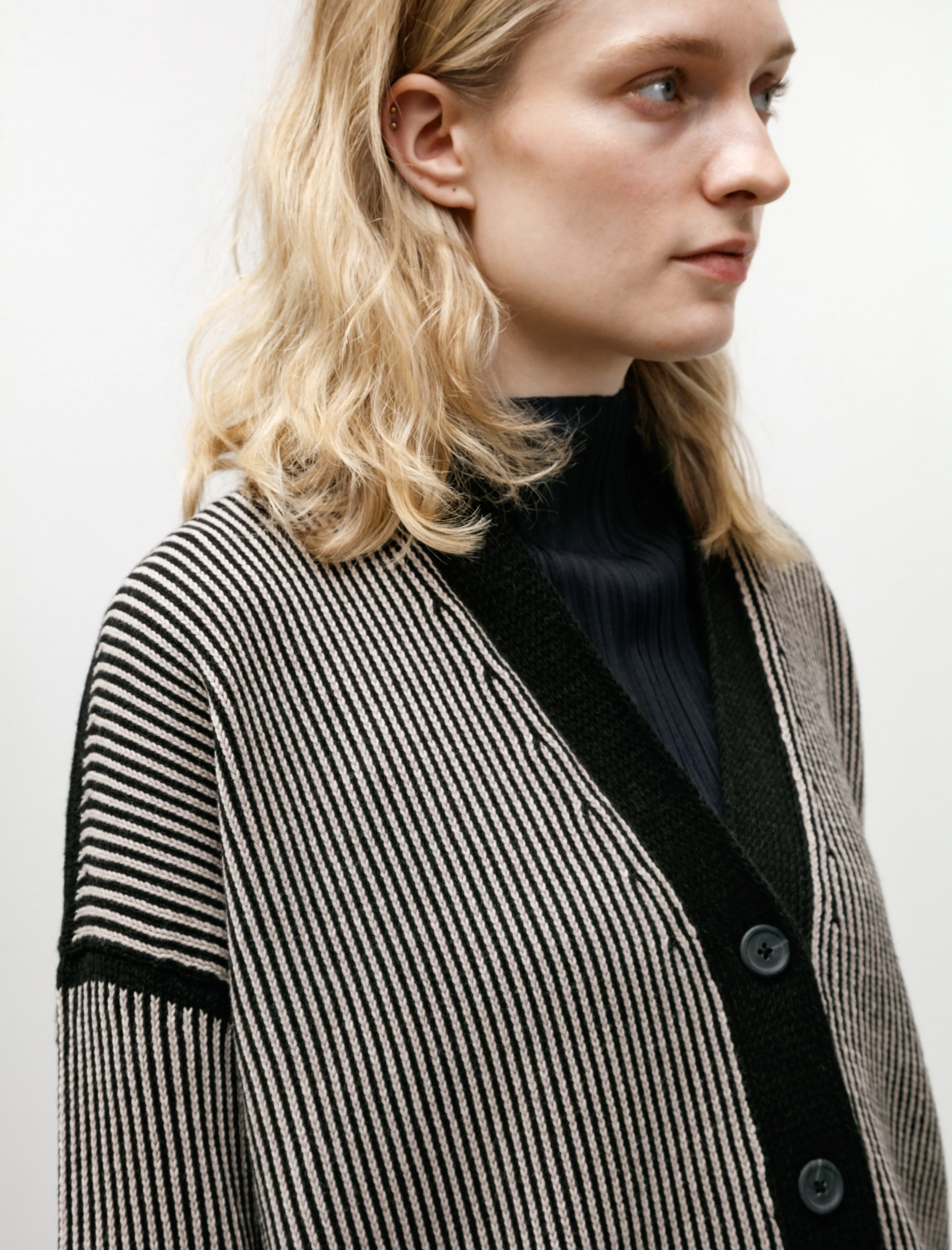 Linea Cardigan Black/Sisal sold by SHOP NEIGHBOR product image thumbnail 2