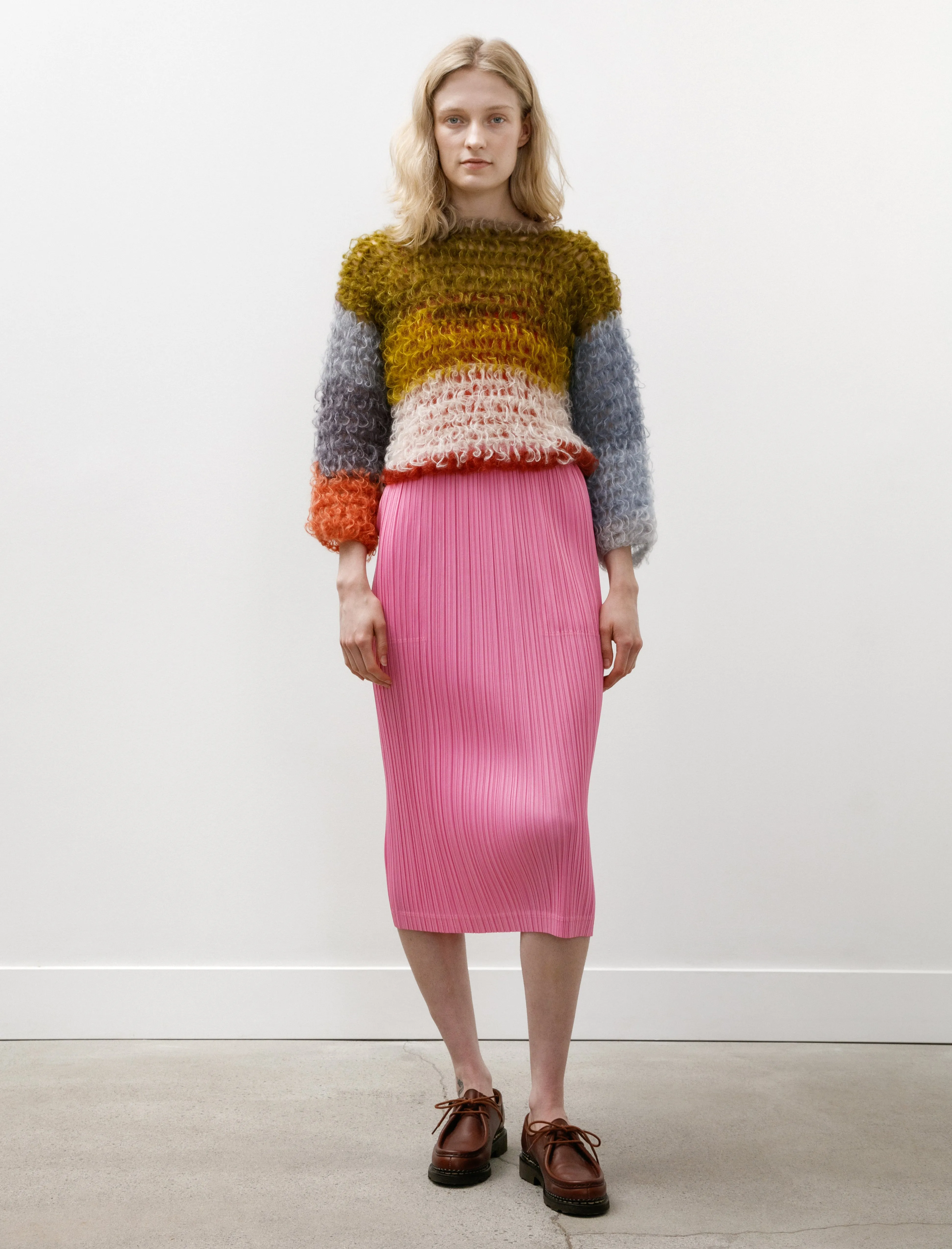 Loop Bottoms Skirt Pink sold by SHOP NEIGHBOR