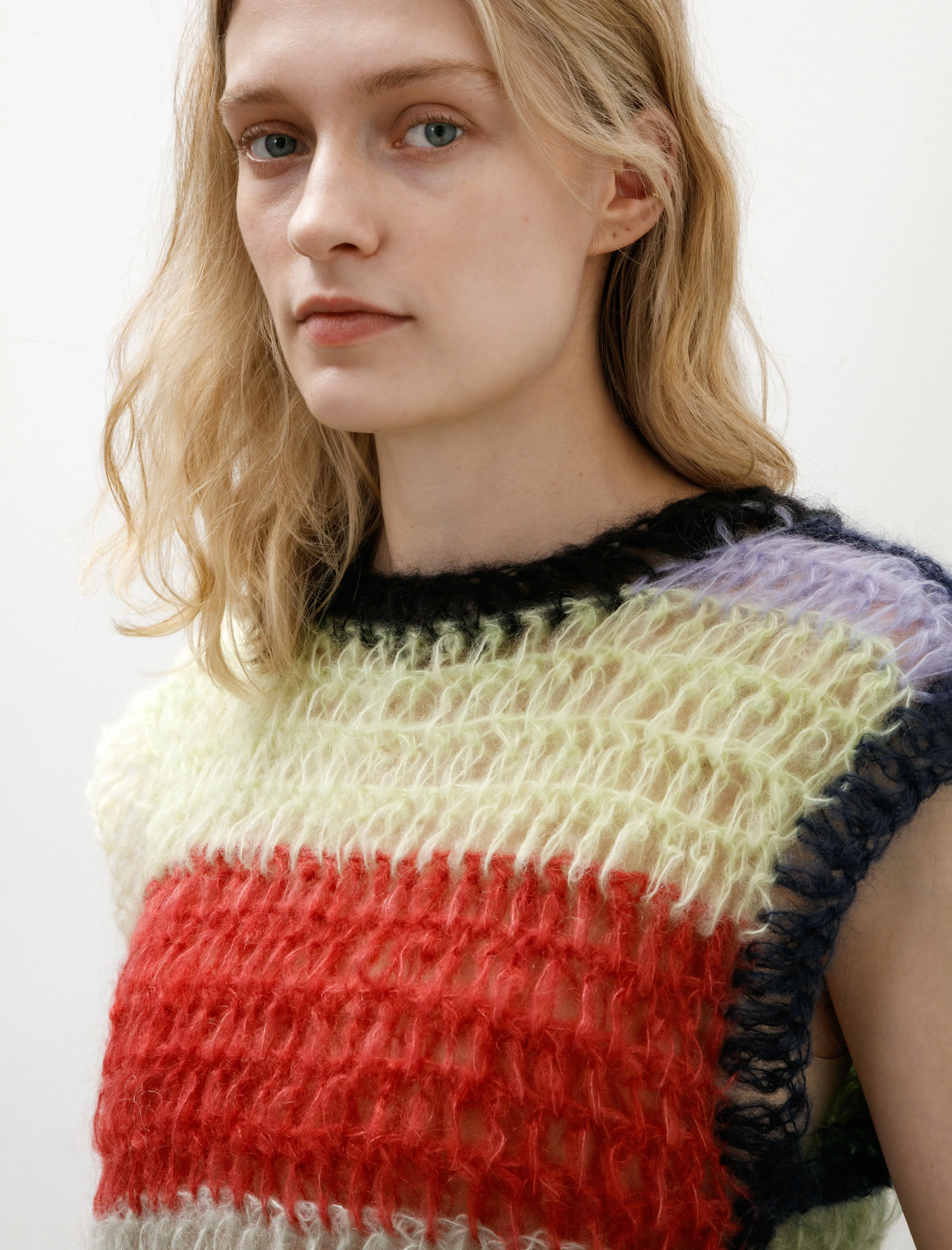 Multicolour Vest Yellow/Red/Light Green/Pink sold by SHOP NEIGHBOR product image thumbnail 4