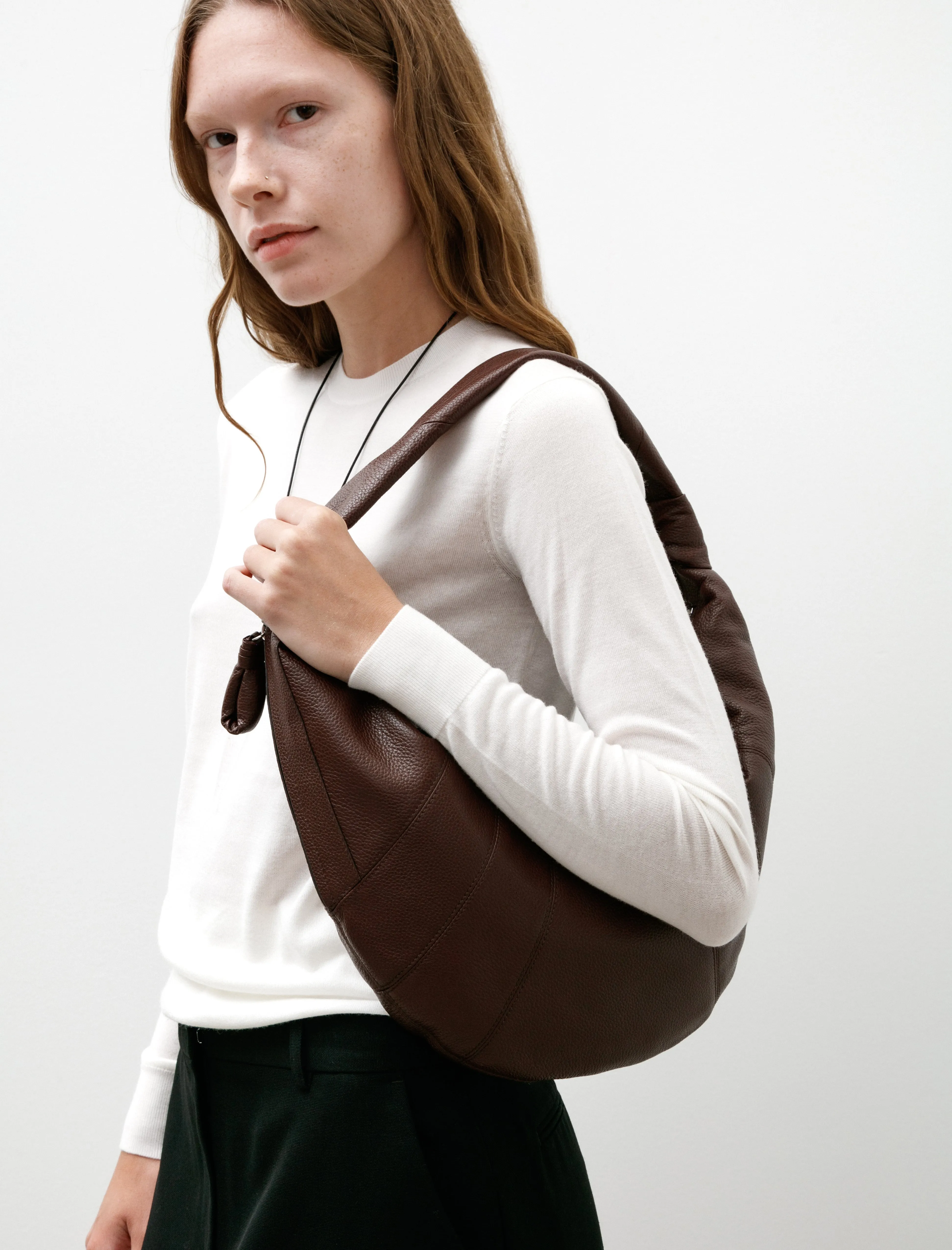 Fortune Croissant Bag Leather Roasted Pecan sold by SHOP NEIGHBOR product image thumbnail 3