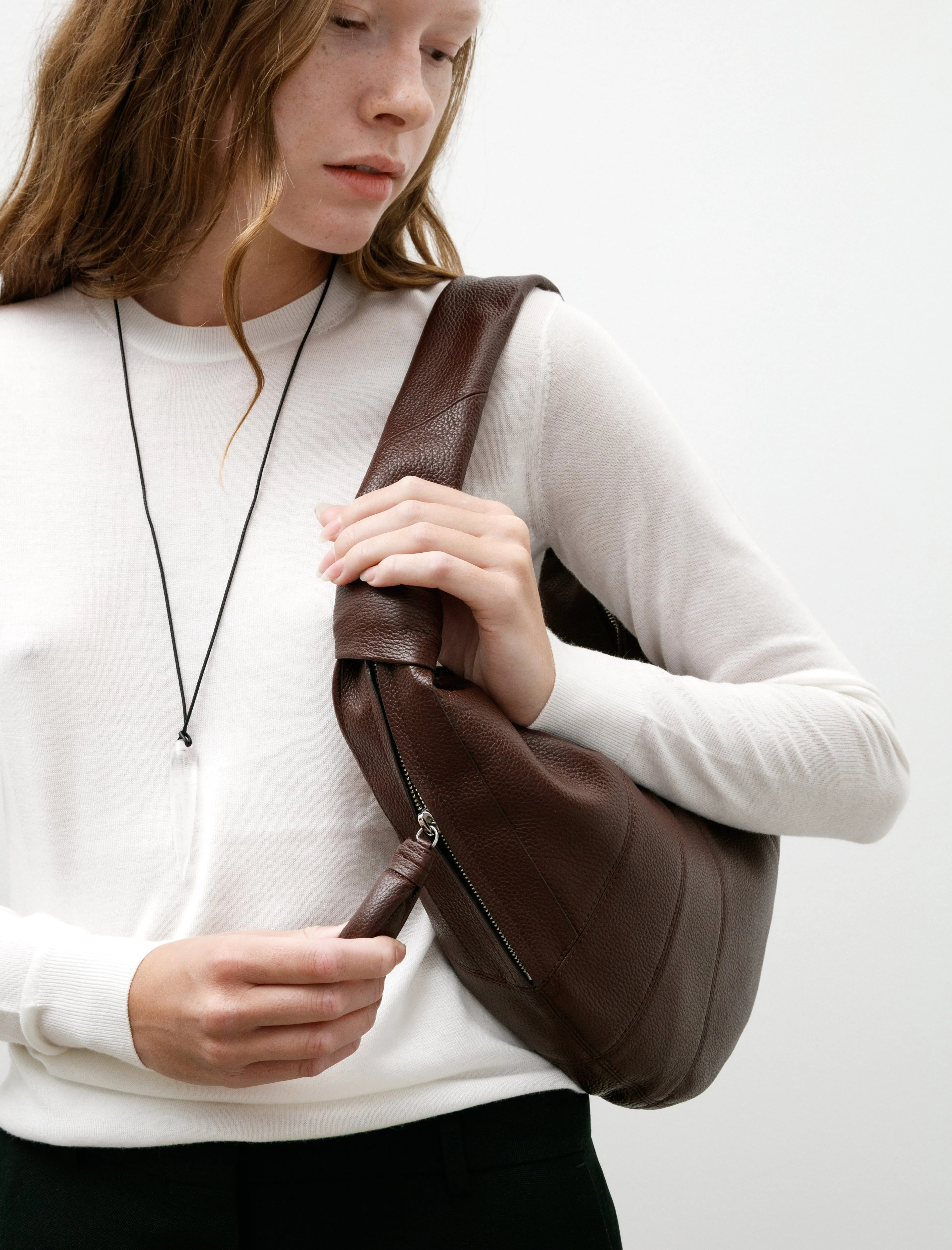 Fortune Croissant Bag Leather Roasted Pecan sold by SHOP NEIGHBOR product image thumbnail 4