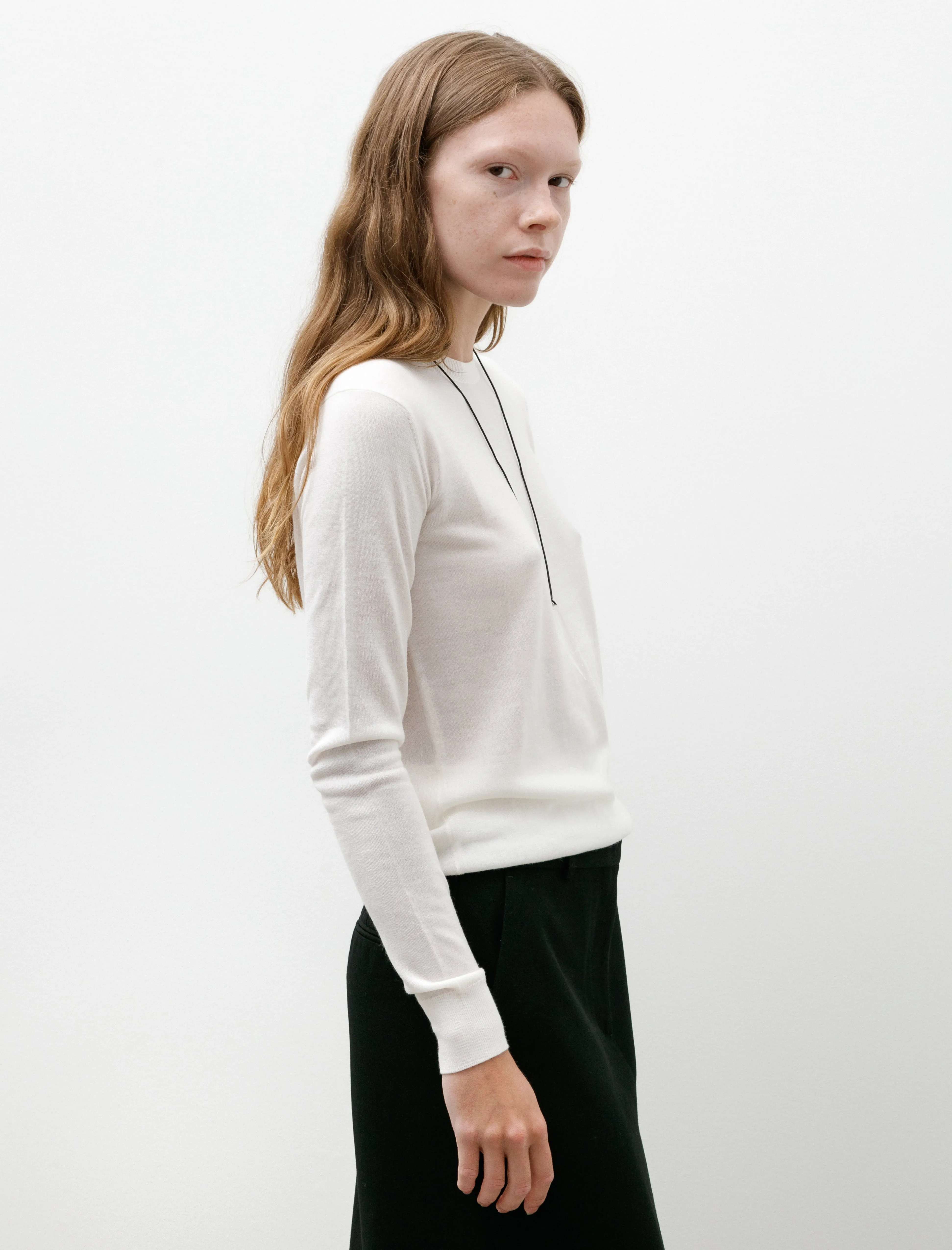 Fine Crew Knit Ecru sold by SHOP NEIGHBOR product image thumbnail 3