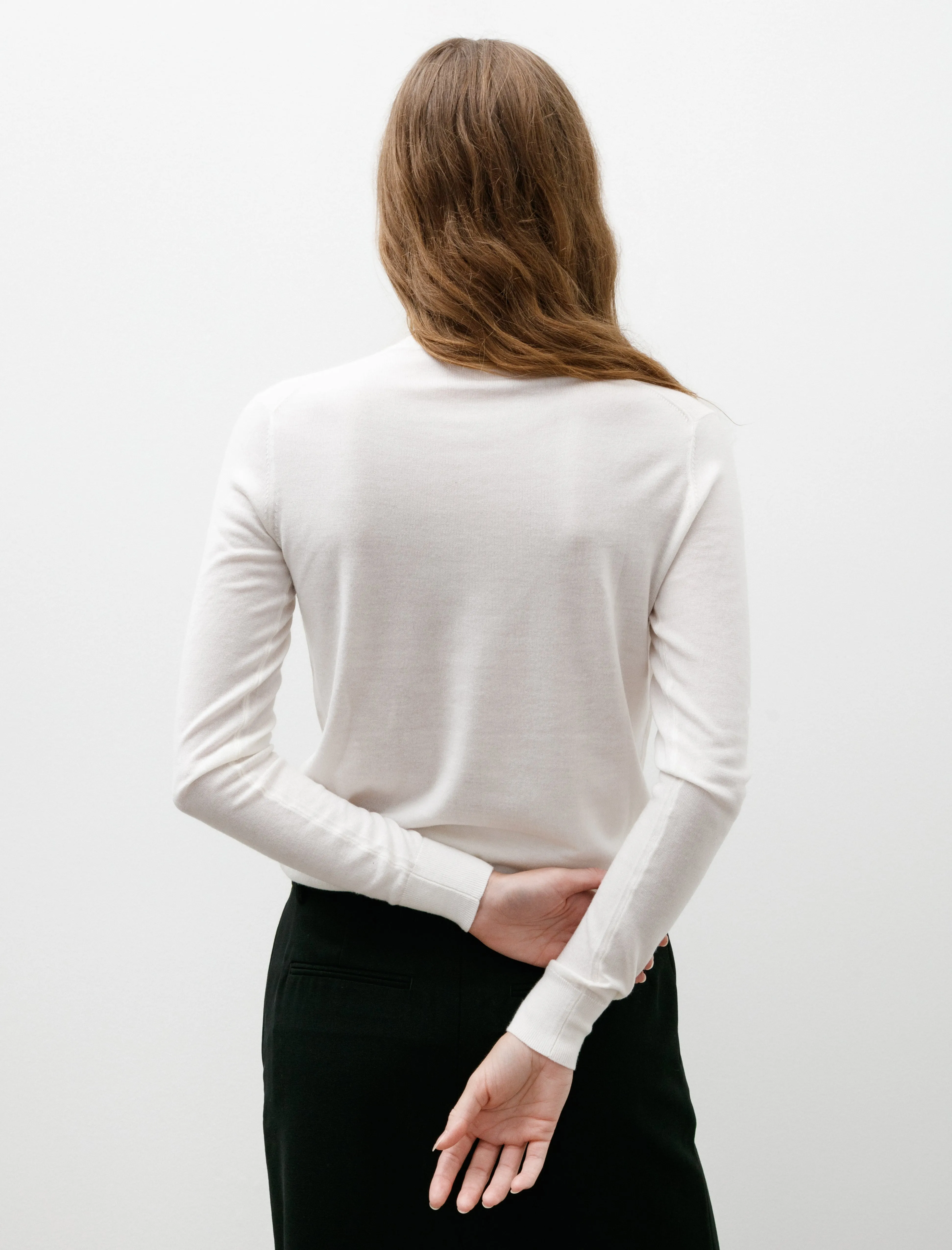 Fine Crew Knit Ecru sold by SHOP NEIGHBOR product image thumbnail 4