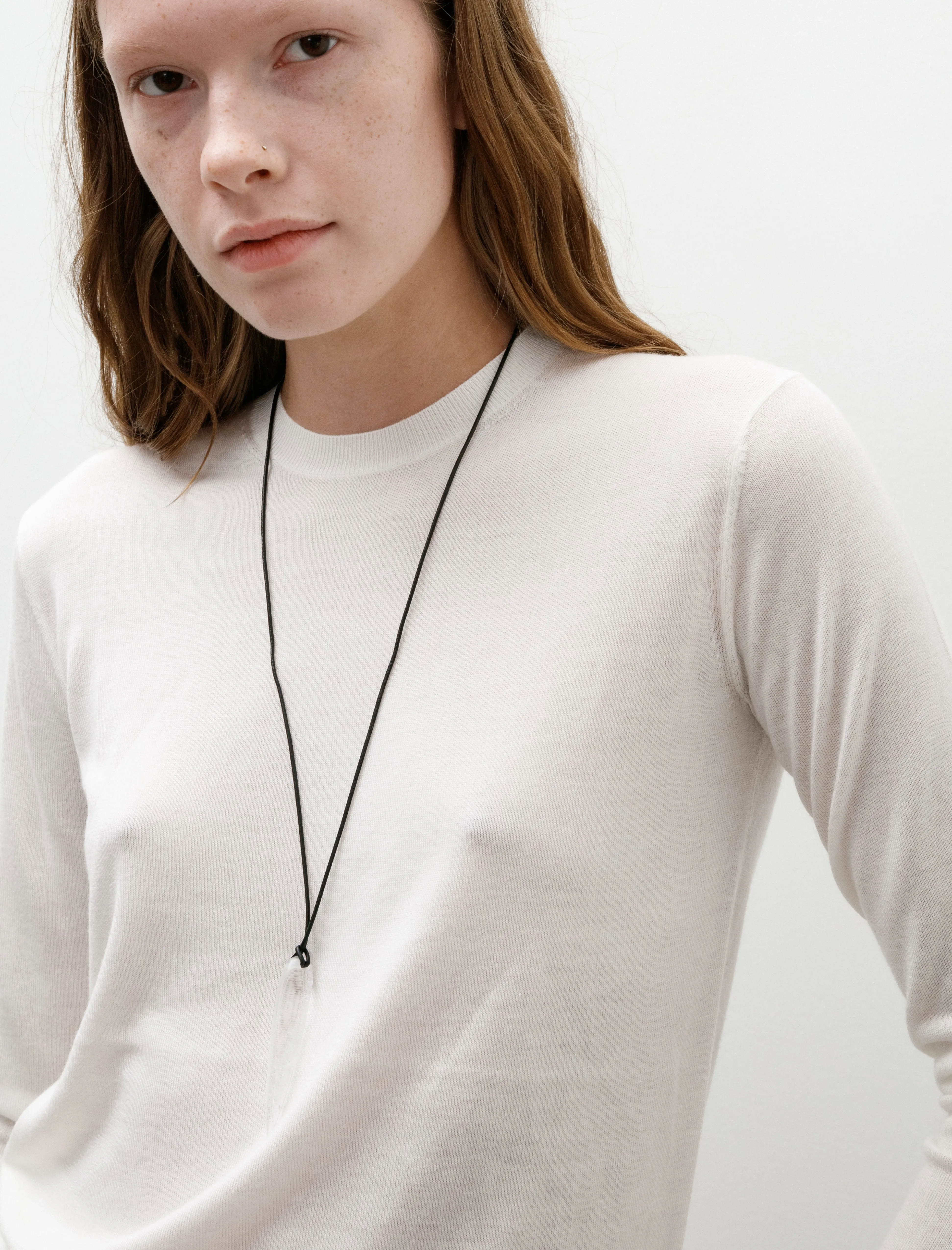 Fine Crew Knit Ecru sold by SHOP NEIGHBOR product image thumbnail 2