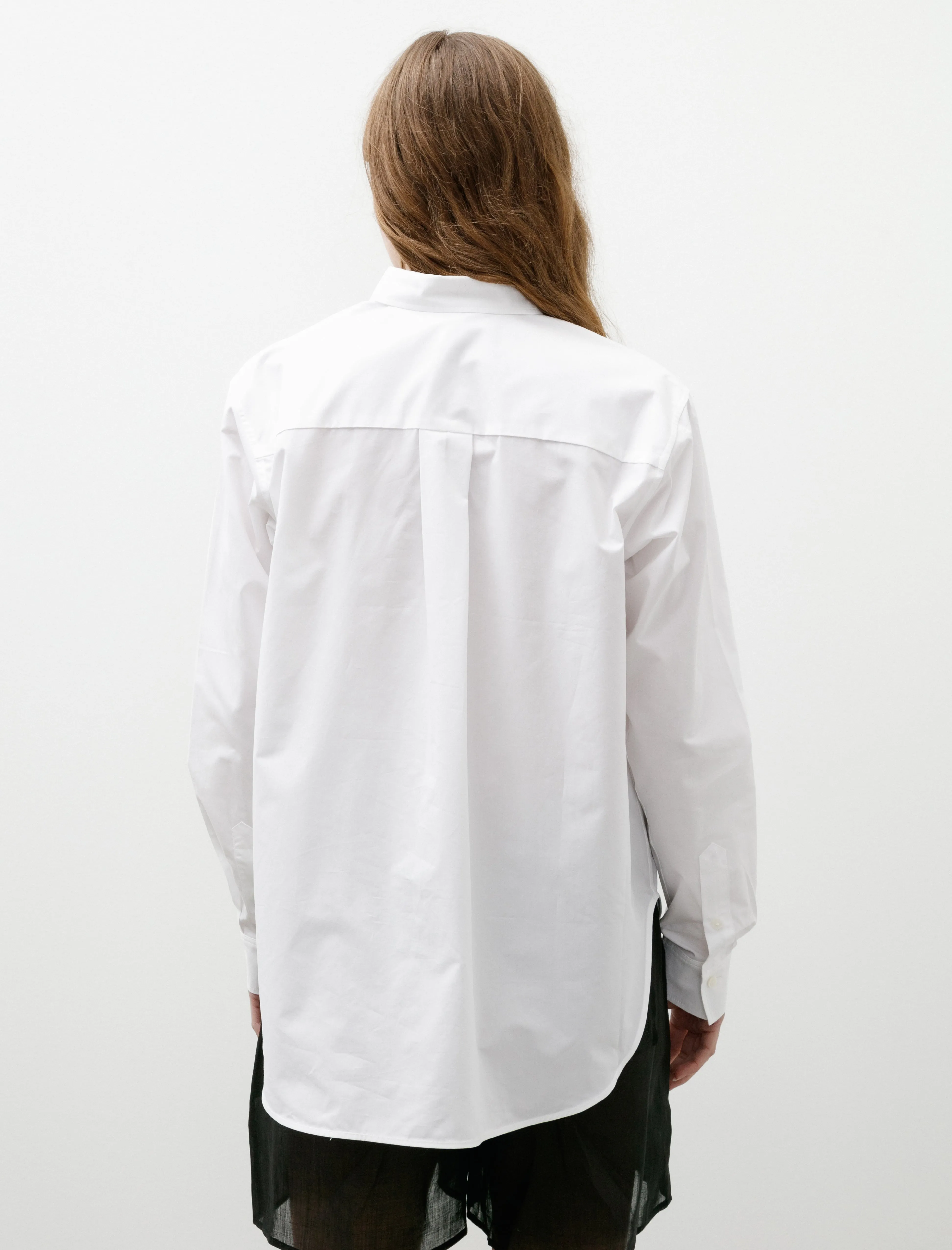 Signature Cotton Shirt White sold by SHOP NEIGHBOR product image thumbnail 4