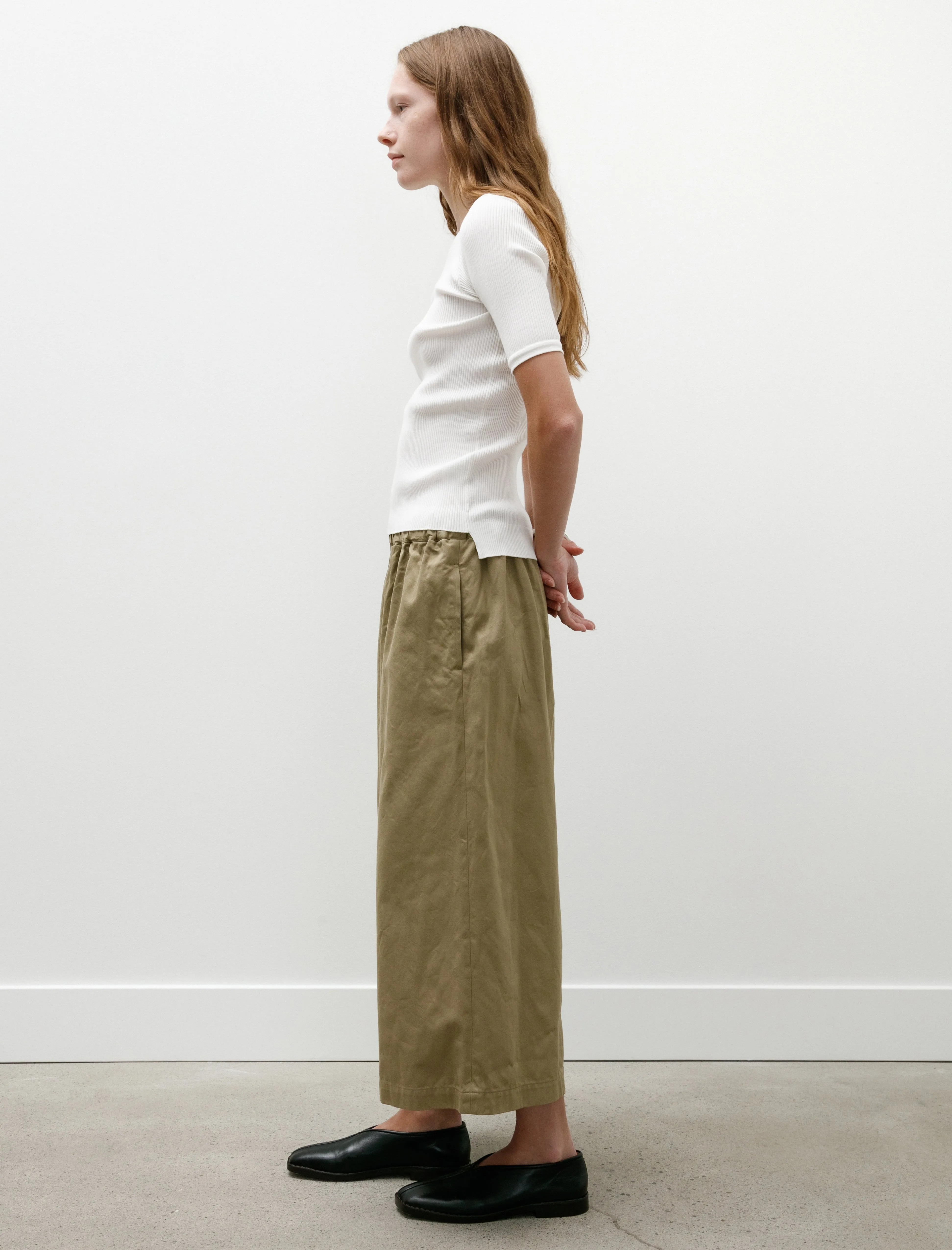 Relaxed Leg Pants Beige sold by SHOP NEIGHBOR product image thumbnail 3