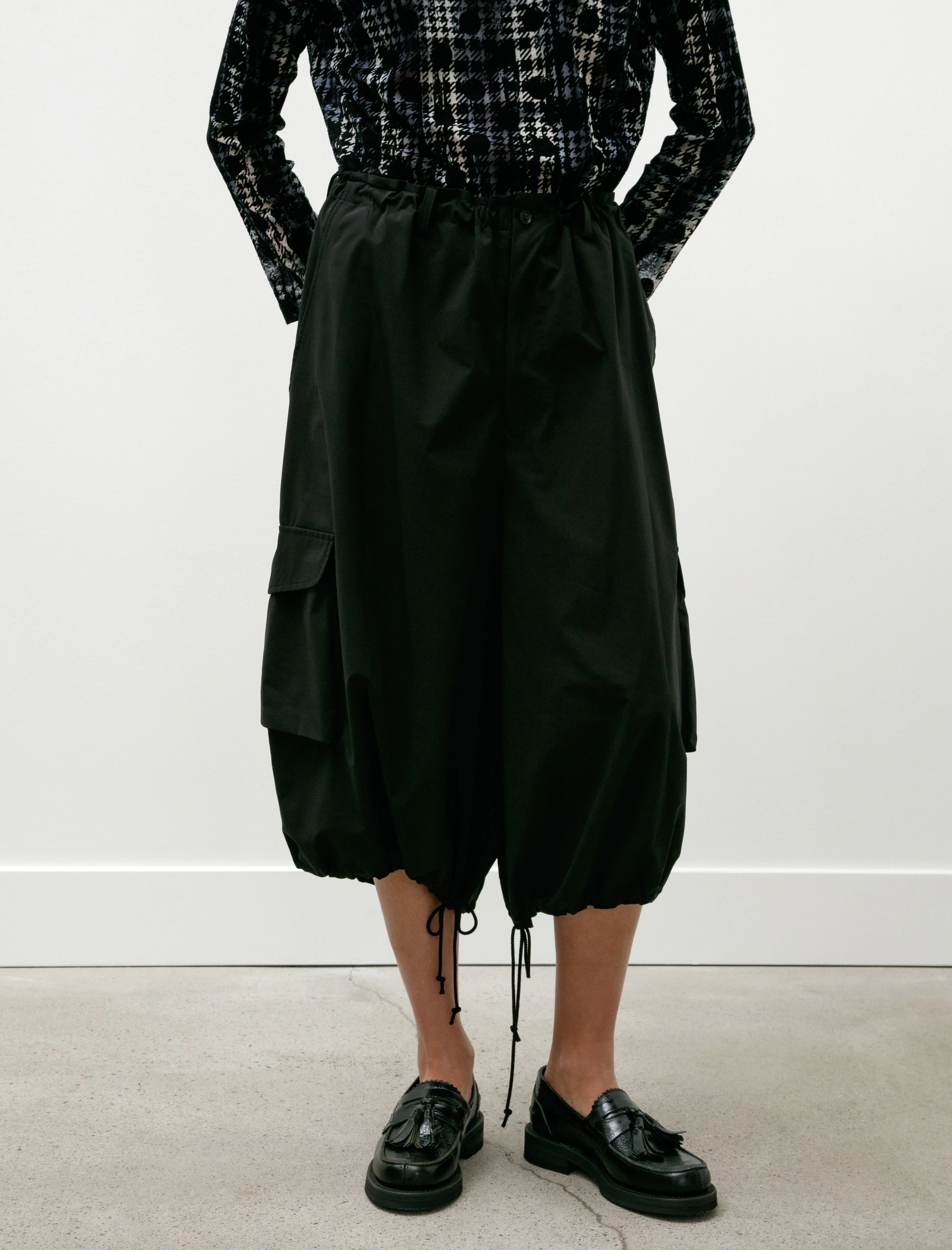 6 Buttons String Pants Black sold by SHOP NEIGHBOR product image thumbnail 2