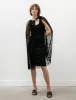 Floral Tulle Cape Black sold by SHOP NEIGHBOR