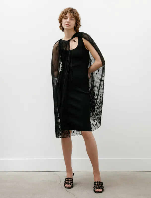 Floral Tulle Cape Black sold by SHOP NEIGHBOR