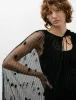 Floral Tulle Cape Black sold by SHOP NEIGHBOR