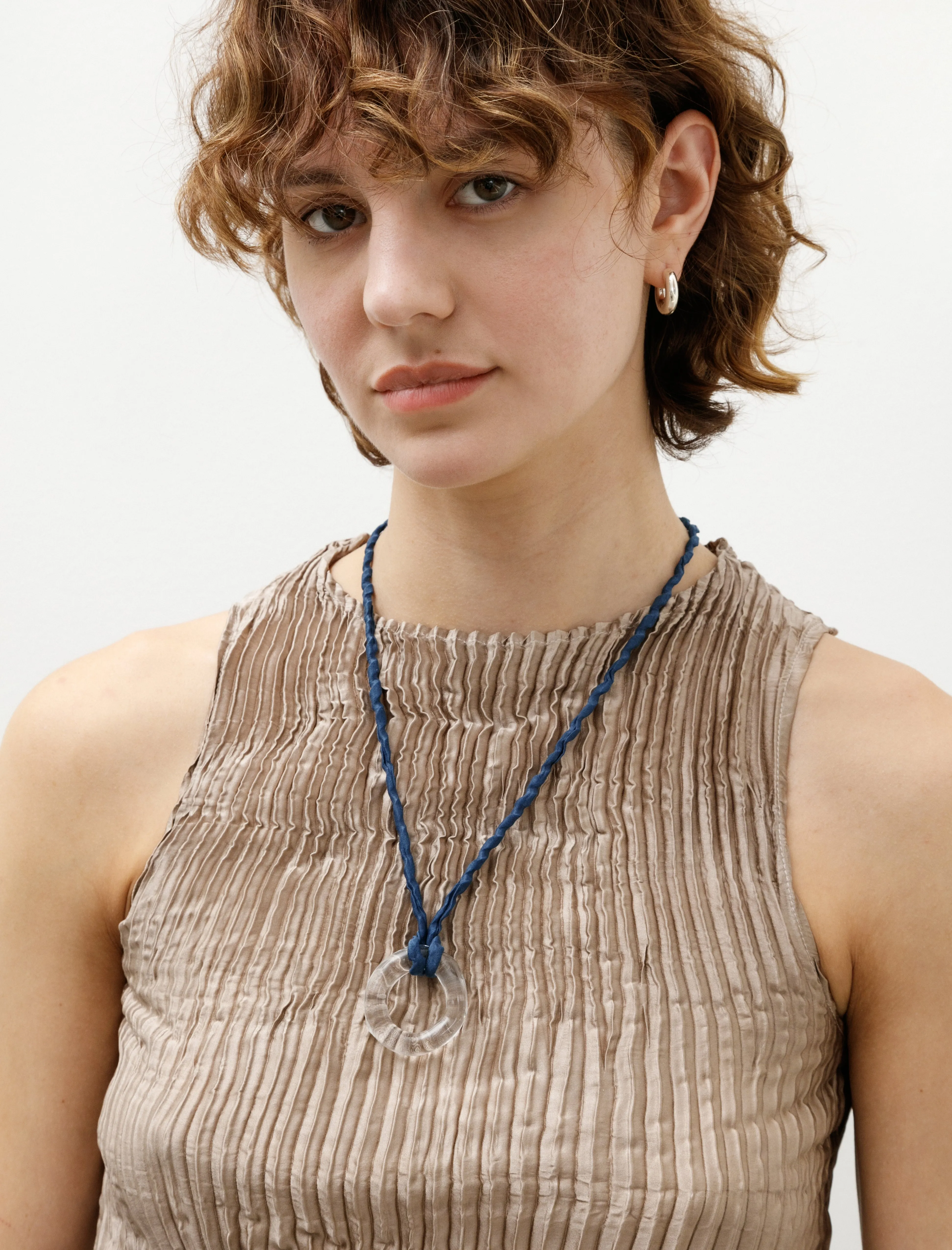 Handblown Glass Necklace Small Dark Indigo sold by SHOP NEIGHBOR product image thumbnail 2